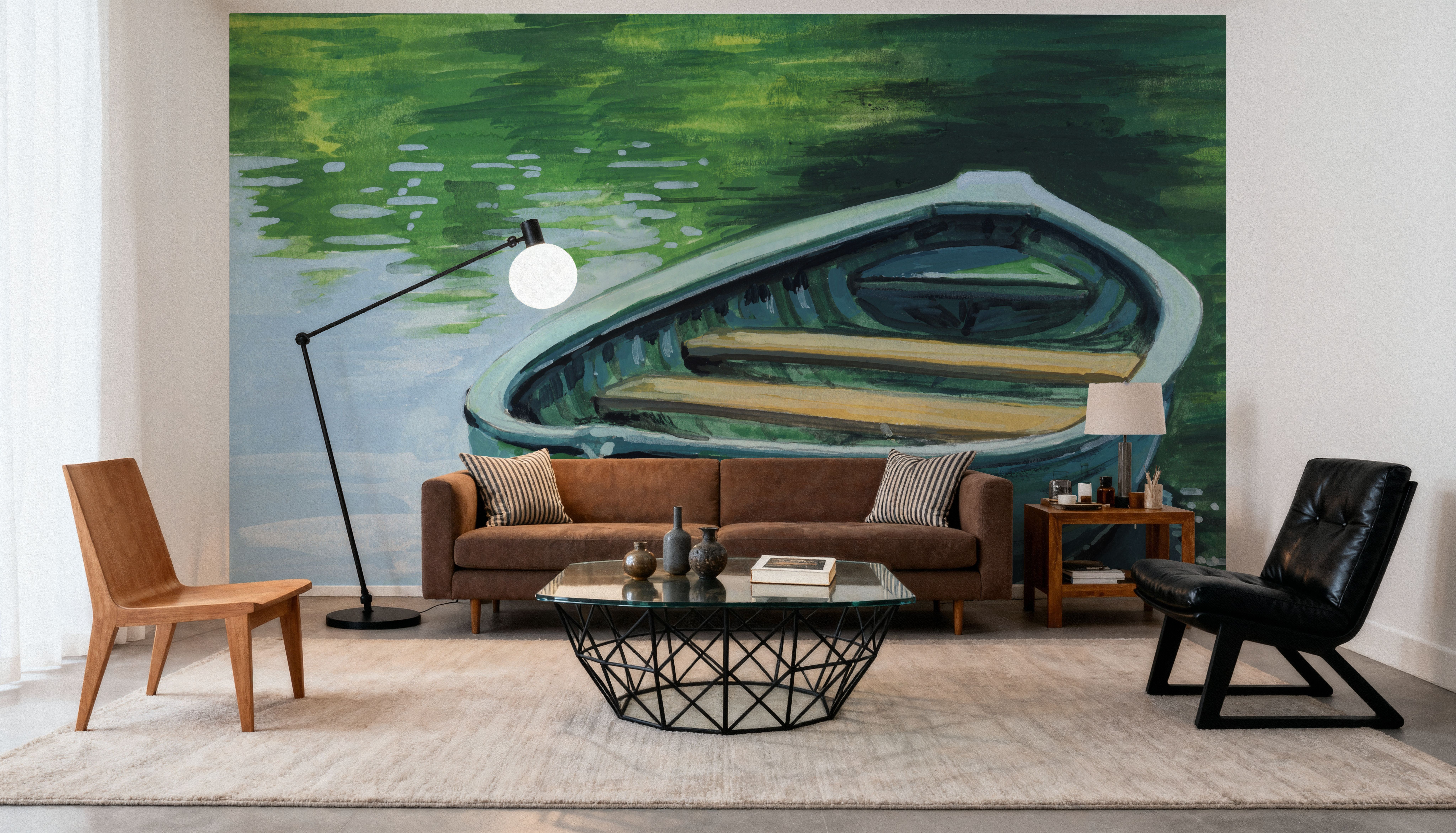 Still Boat in The Lake