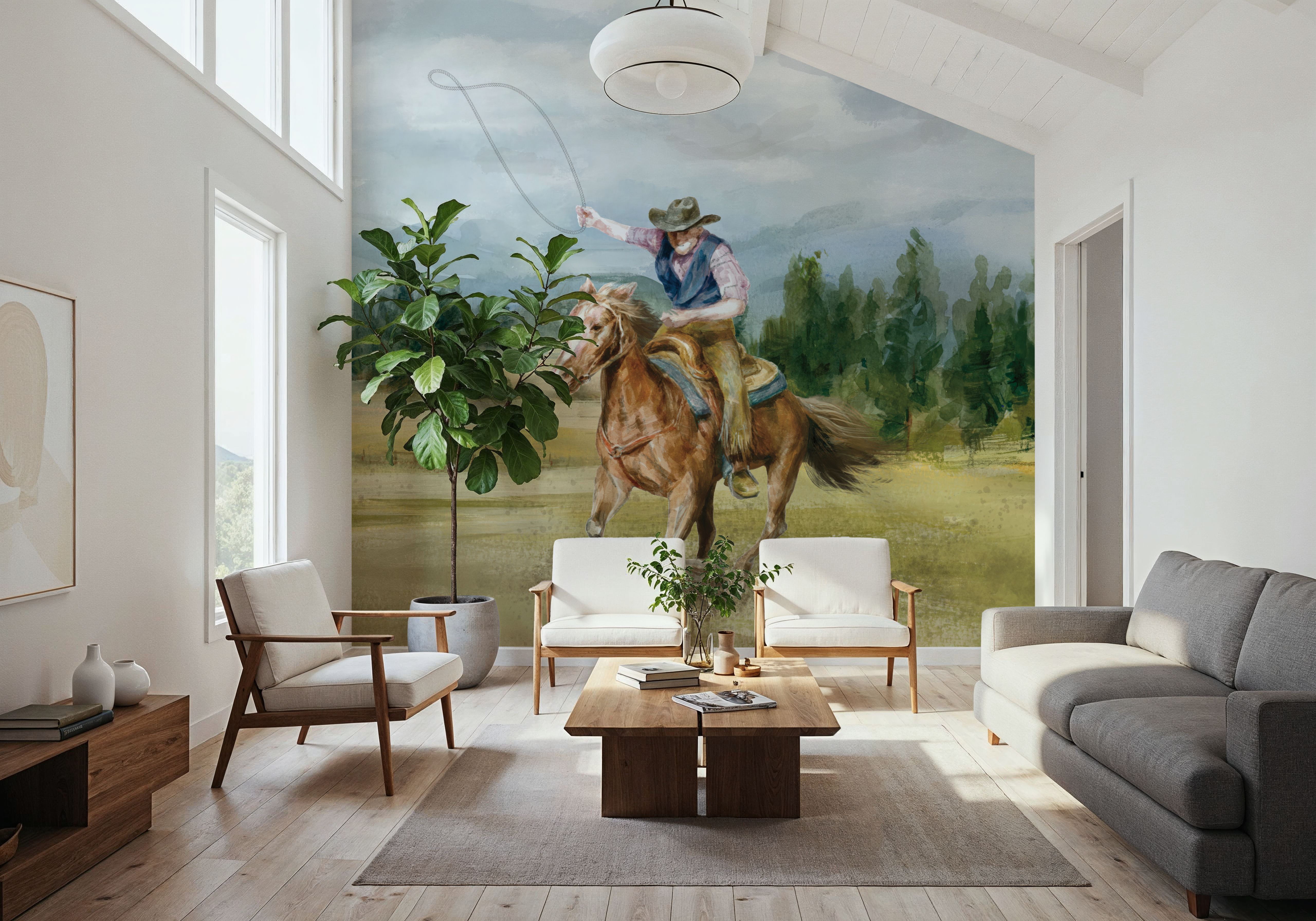 Riders of the Range II, Wallpaper