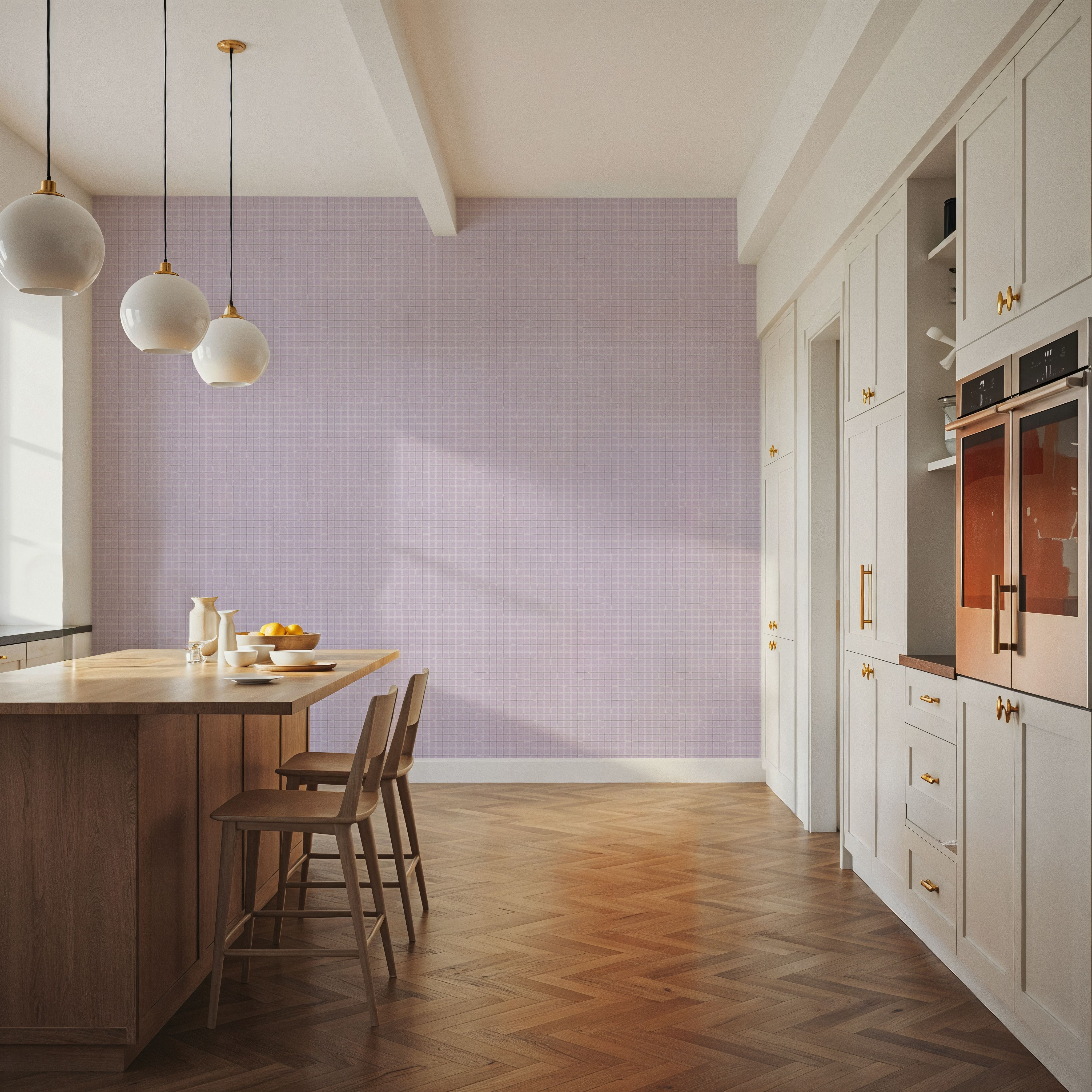 Weathered Checks, Lavender