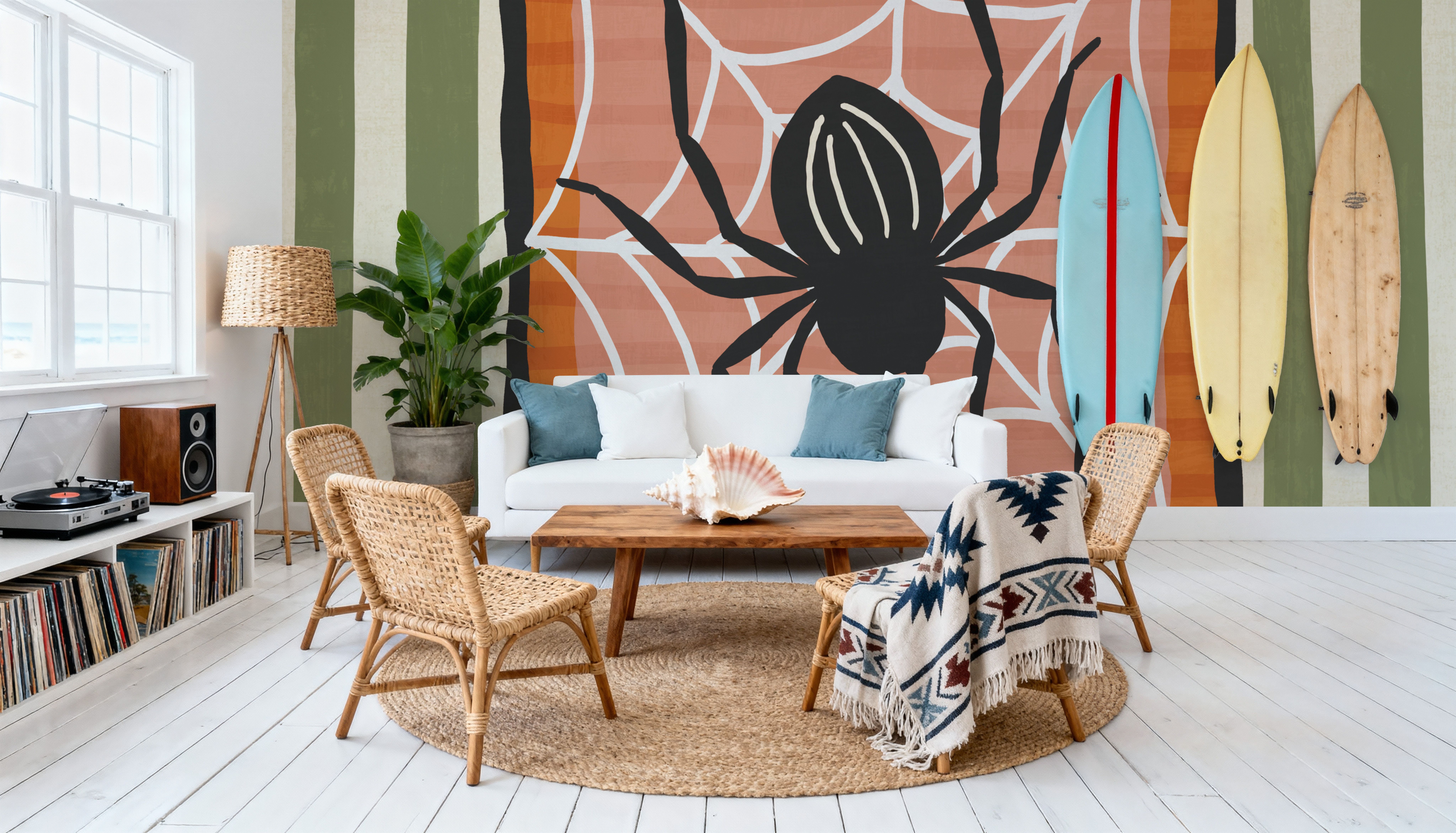 Chic or Treat III, Wallpaper