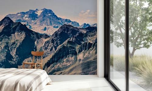Vintage Look Mountain Top