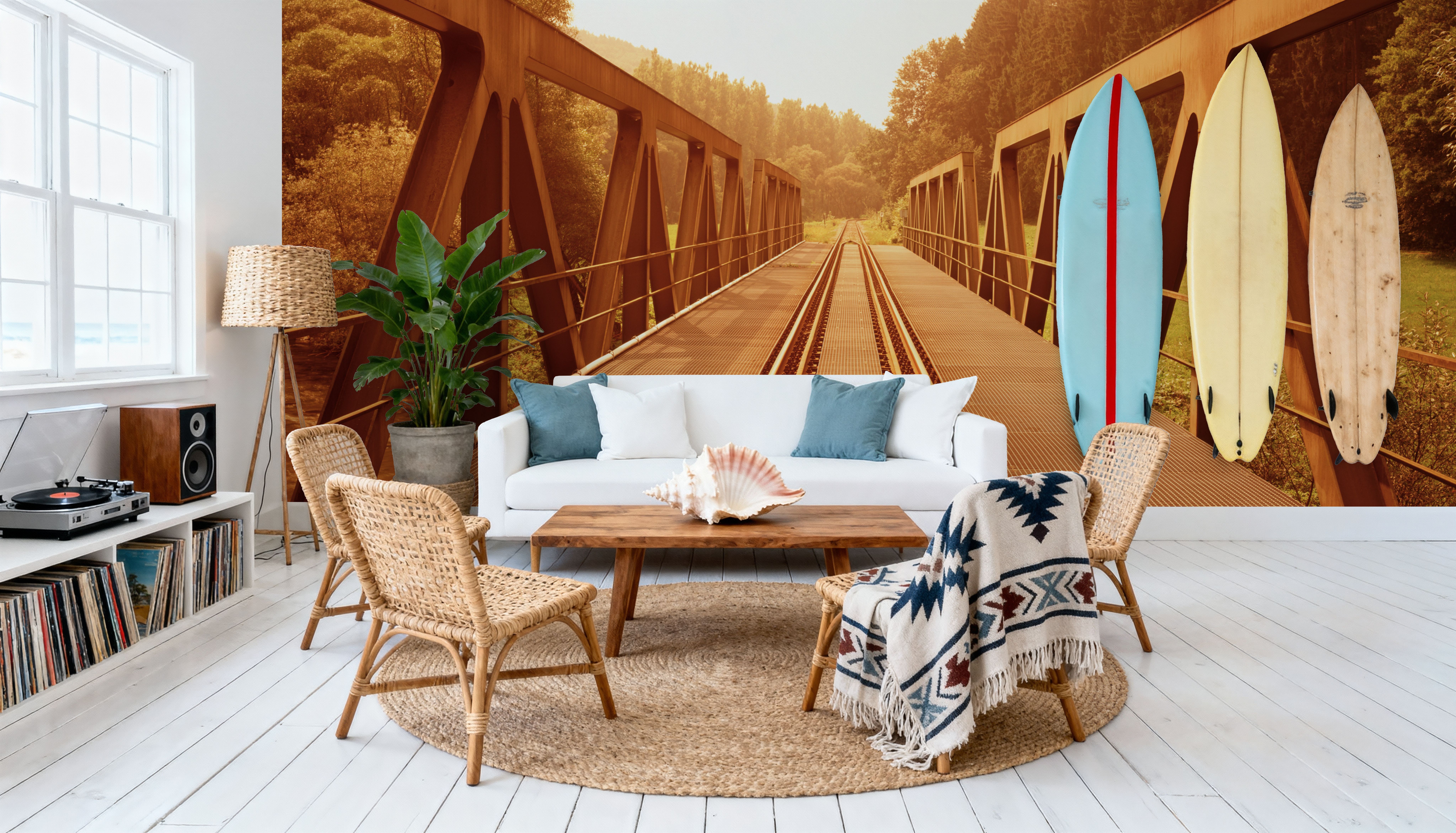 Rustic Railway Bridge