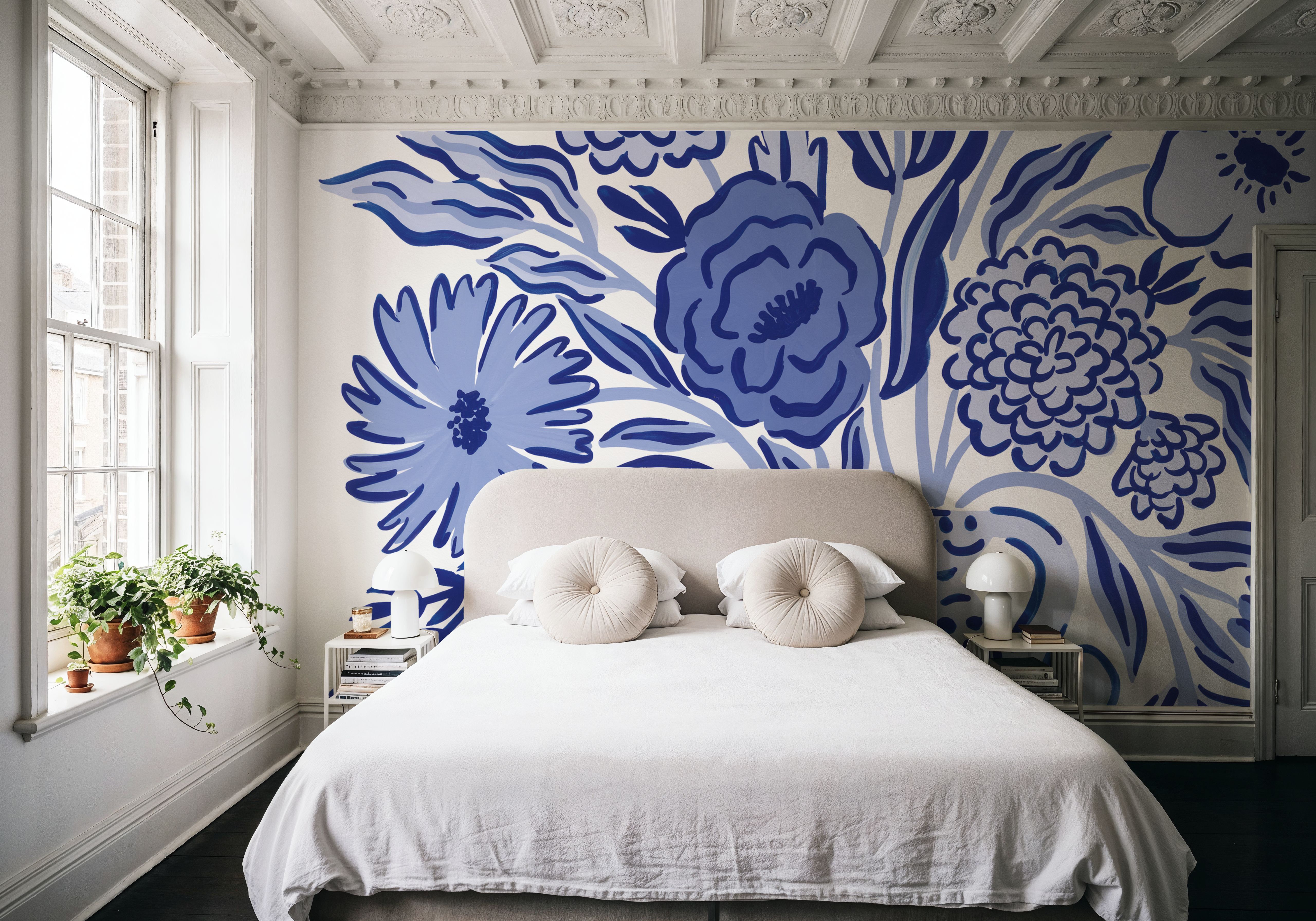 Blue Reverie III, Wallpaper