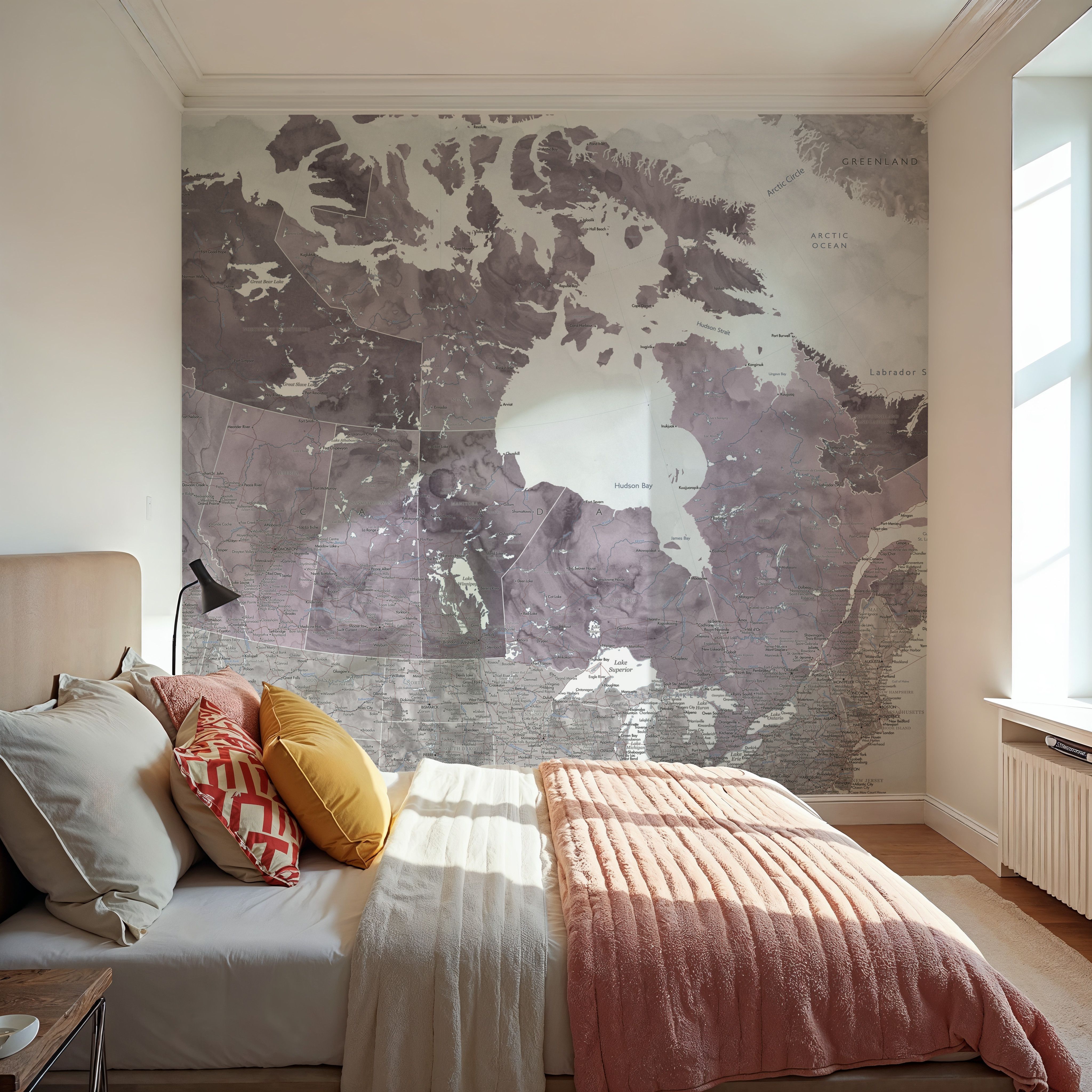 Canada Map Detailed - Helewidis