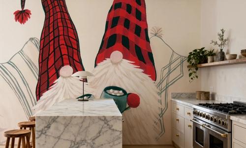 Christmas Gnomes Cocoa Party II