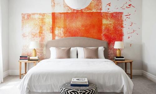 Rustic Red Geometry