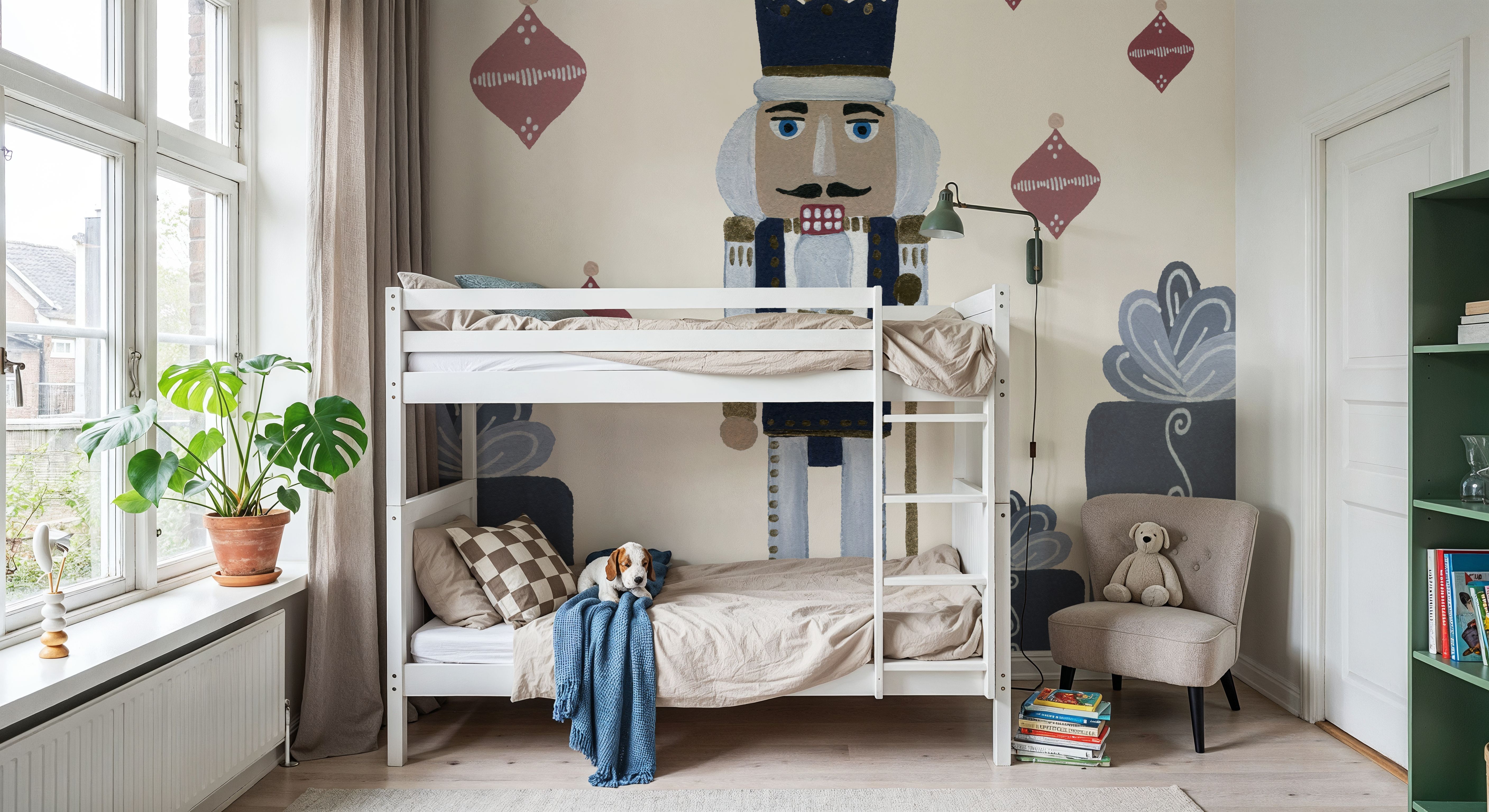 Vintage Nutcrackers II, Wallpaper