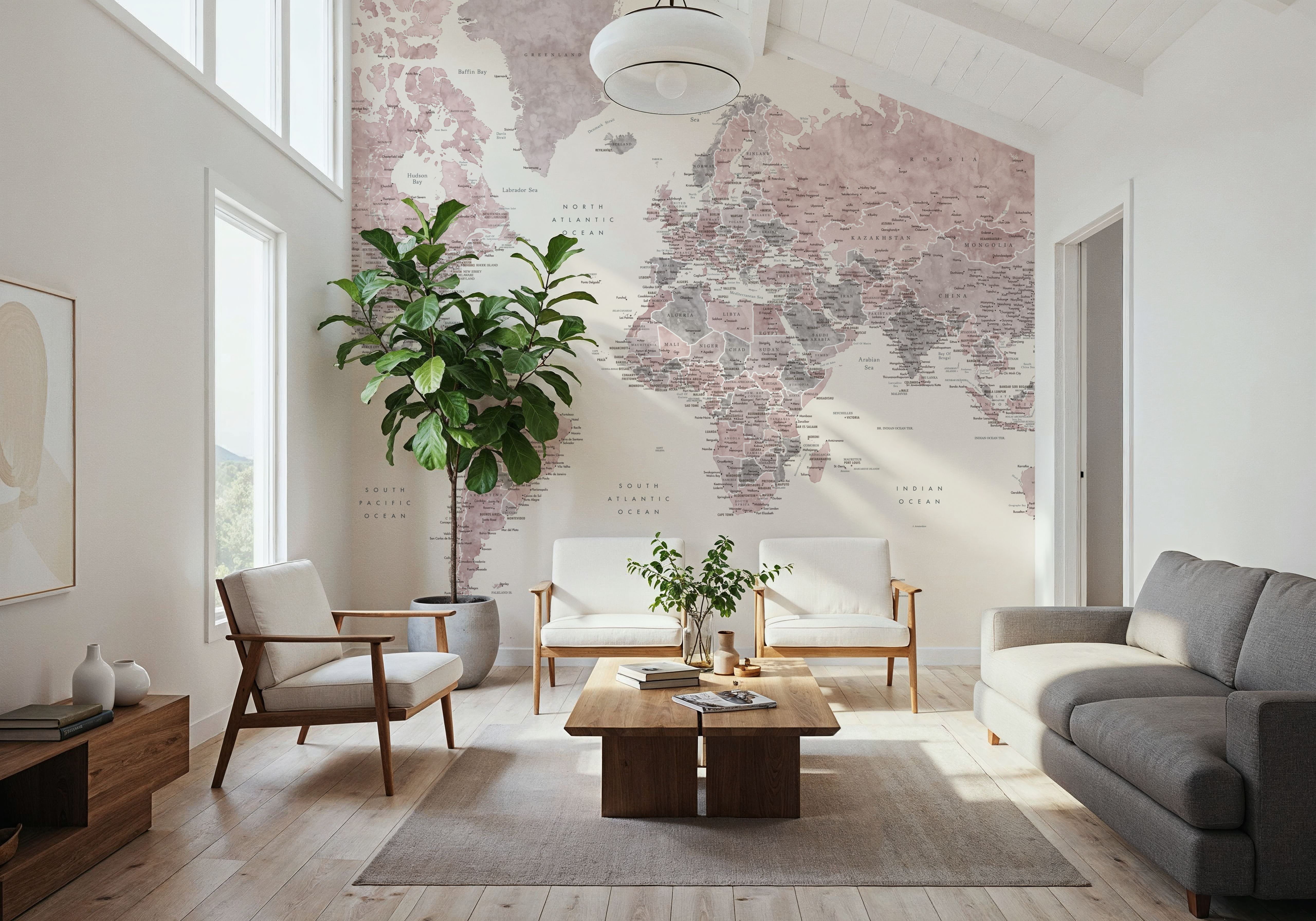 World Map Cities - Madelia