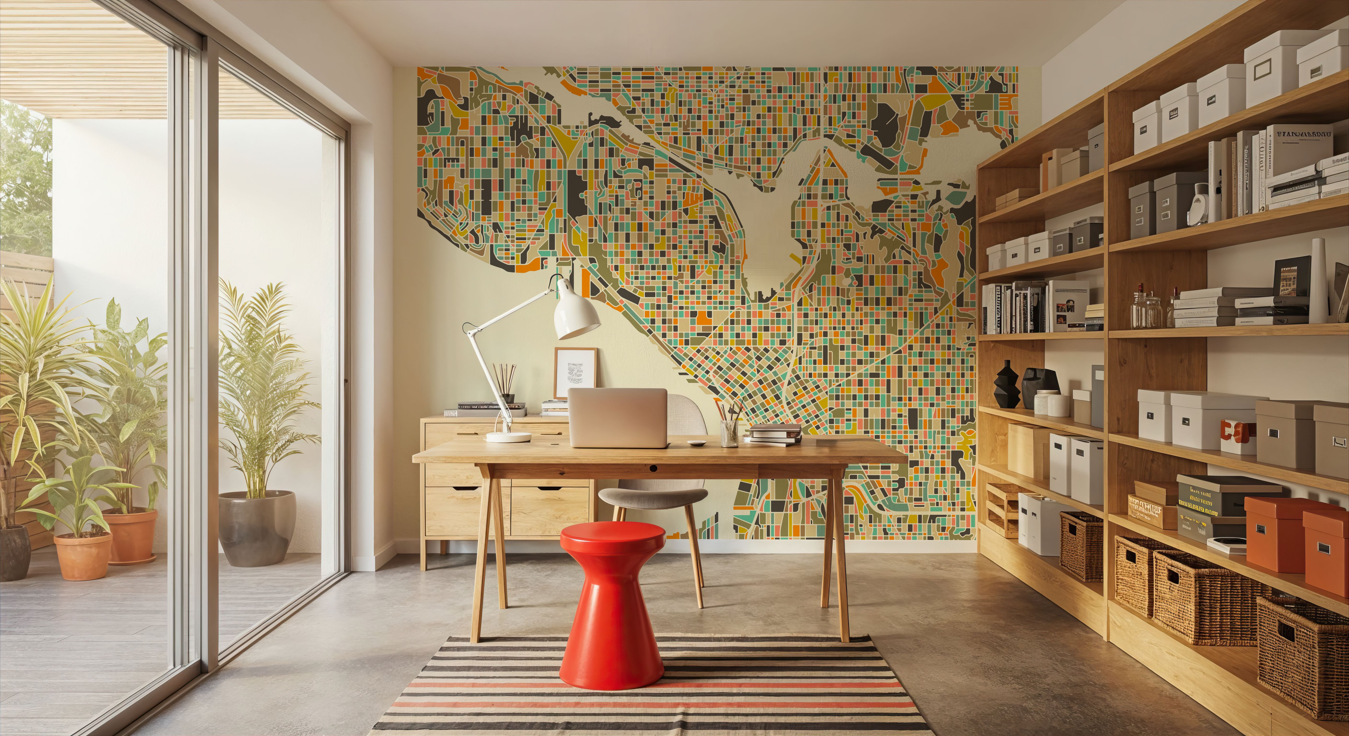 Modern Seattle, Wallpaper