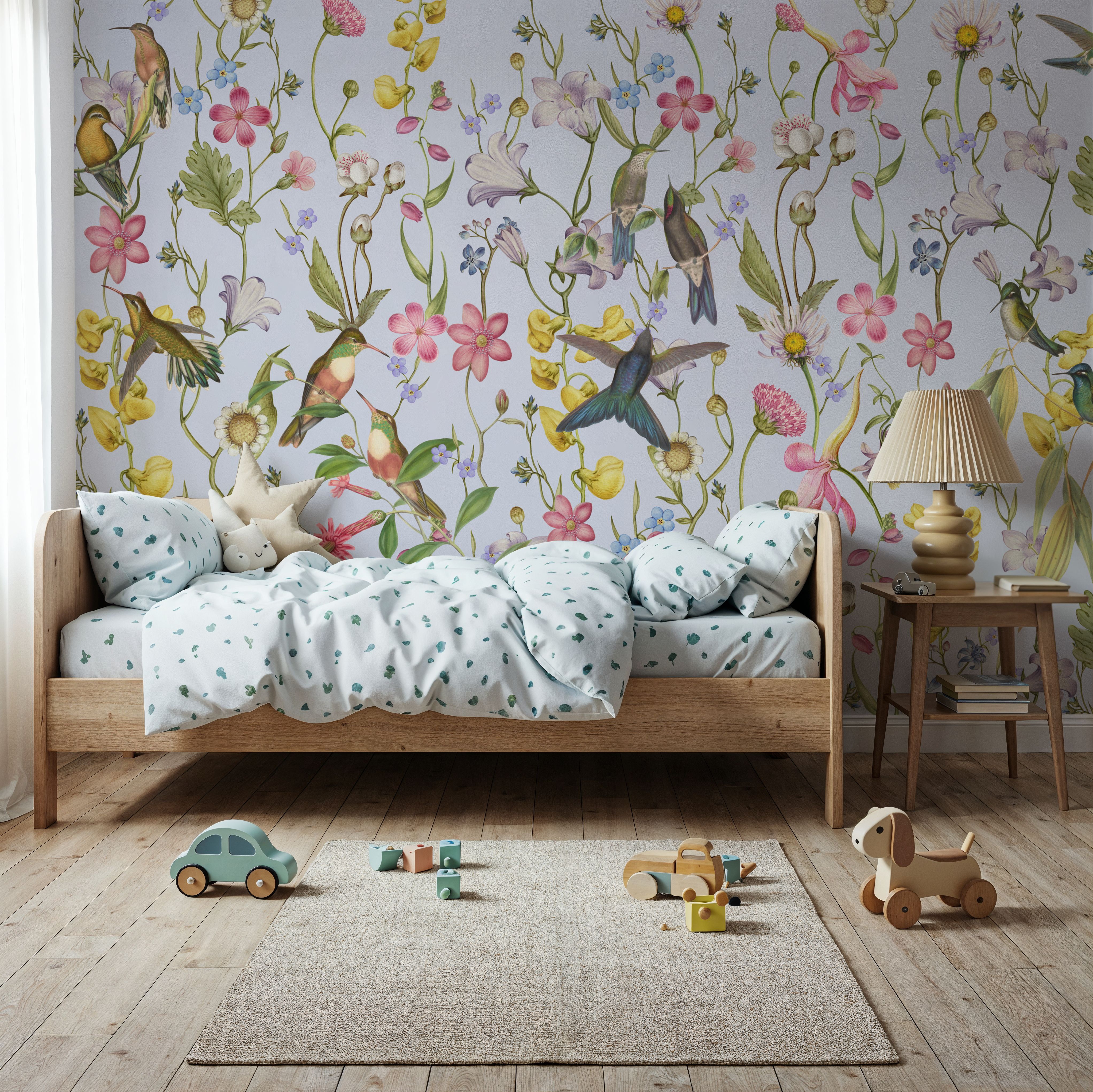 Bird Garden Light Blue