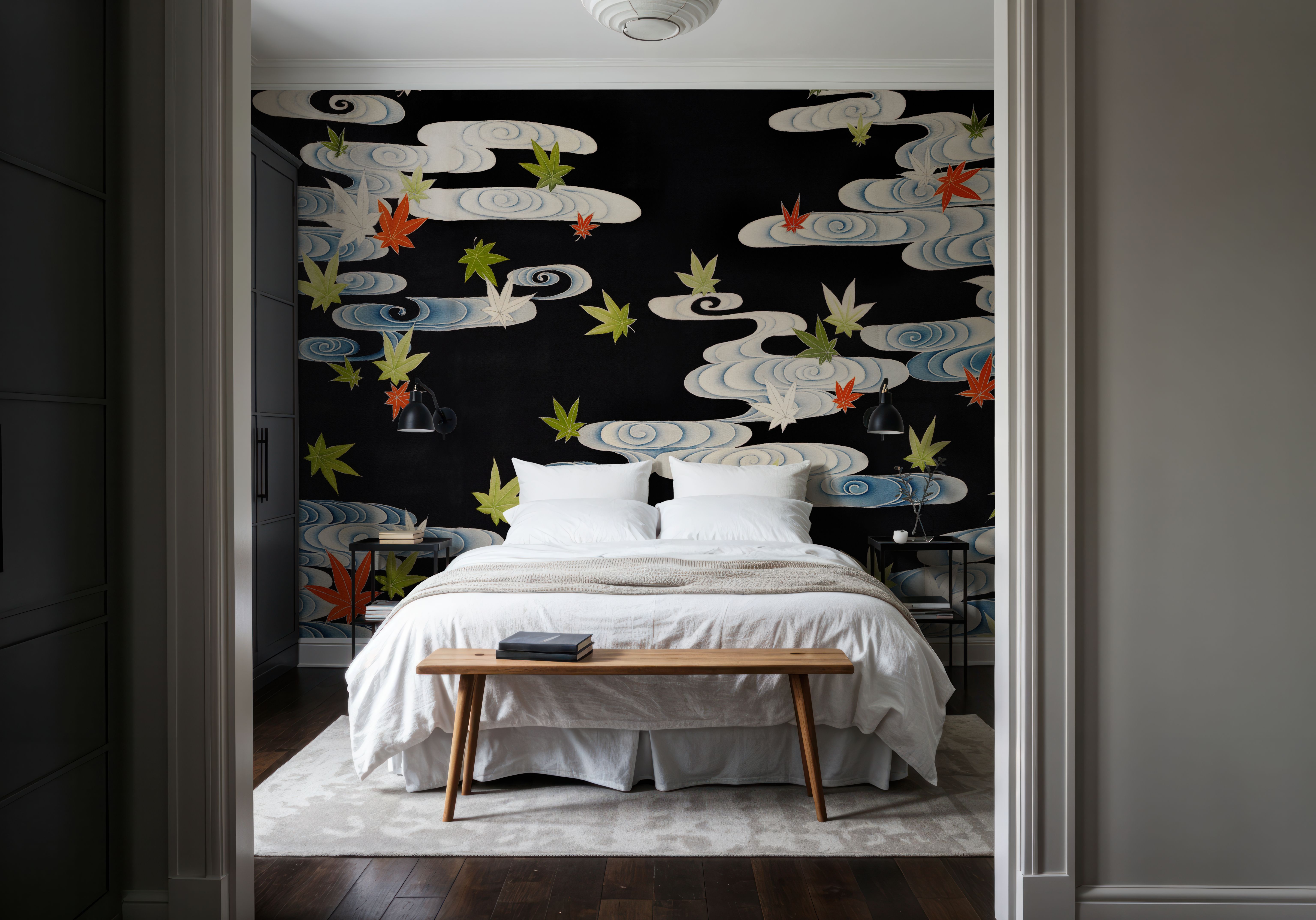 Maple Leaves In The Tatsuta River