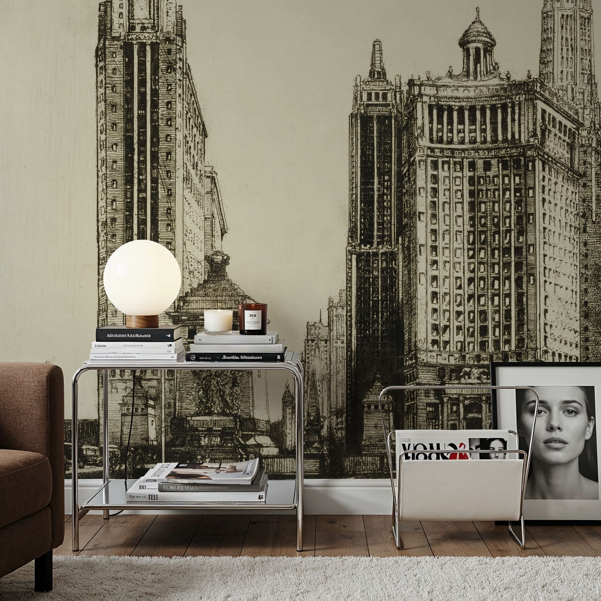 Chicago, the Gateway Illustration