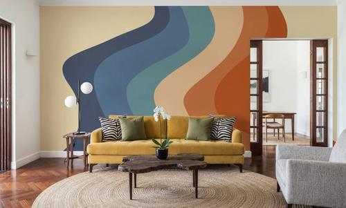 Swirly Hippie Rainbow