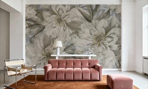 Peony Study - Chalk