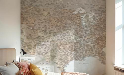 US Map Detailed - Calista