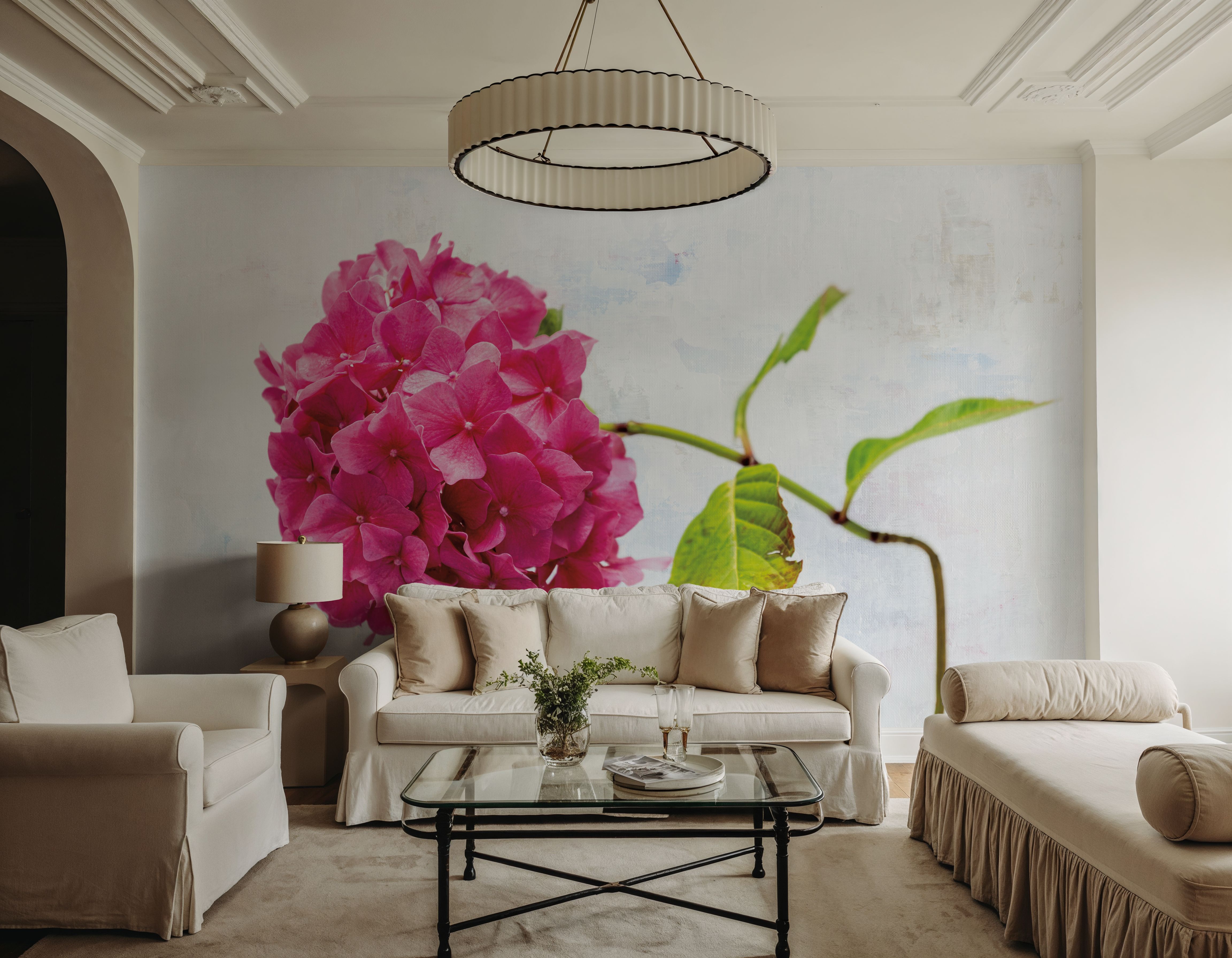 Bright Pink Hydrangea