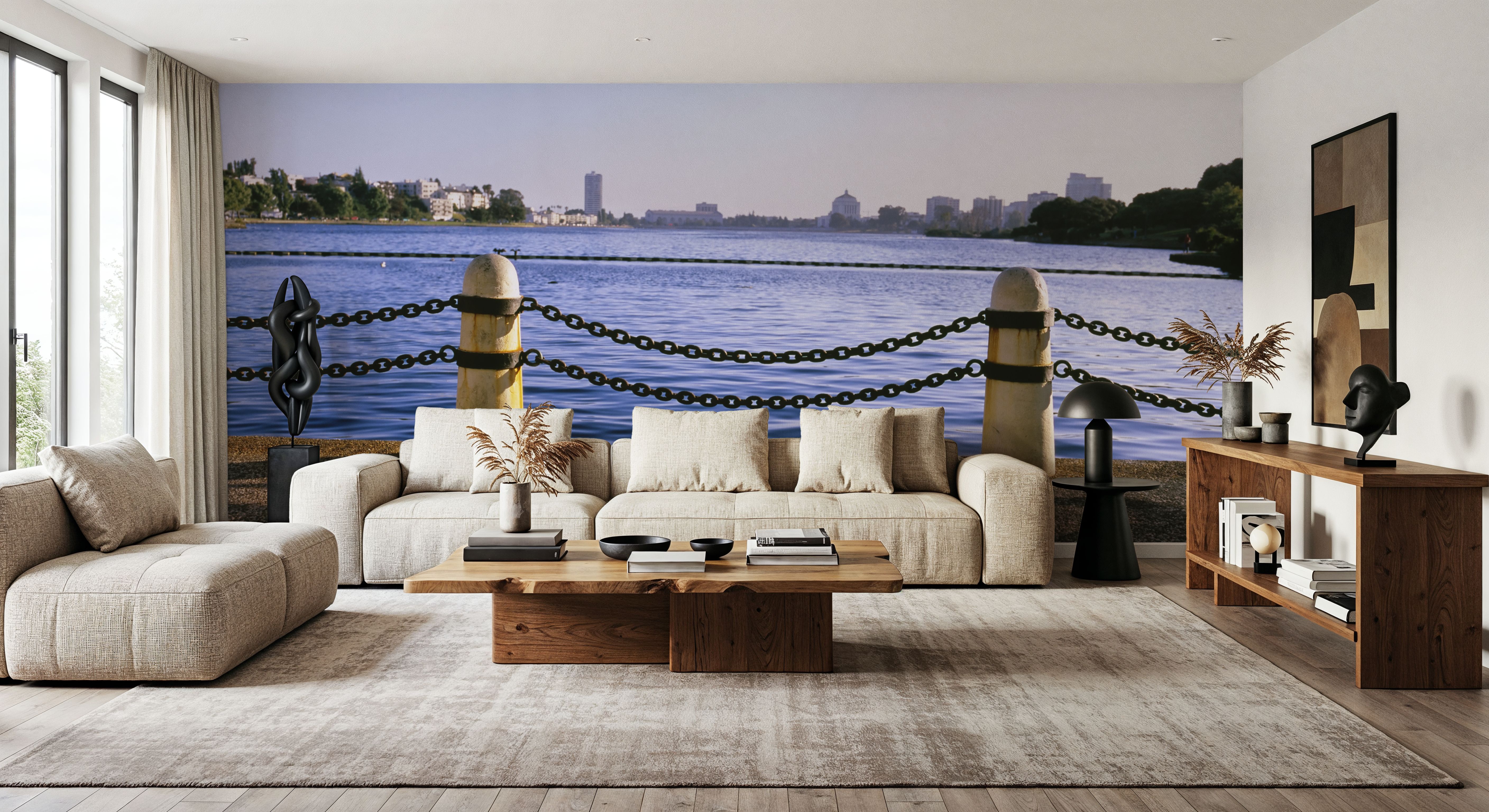 Urban Waterfront Serenity