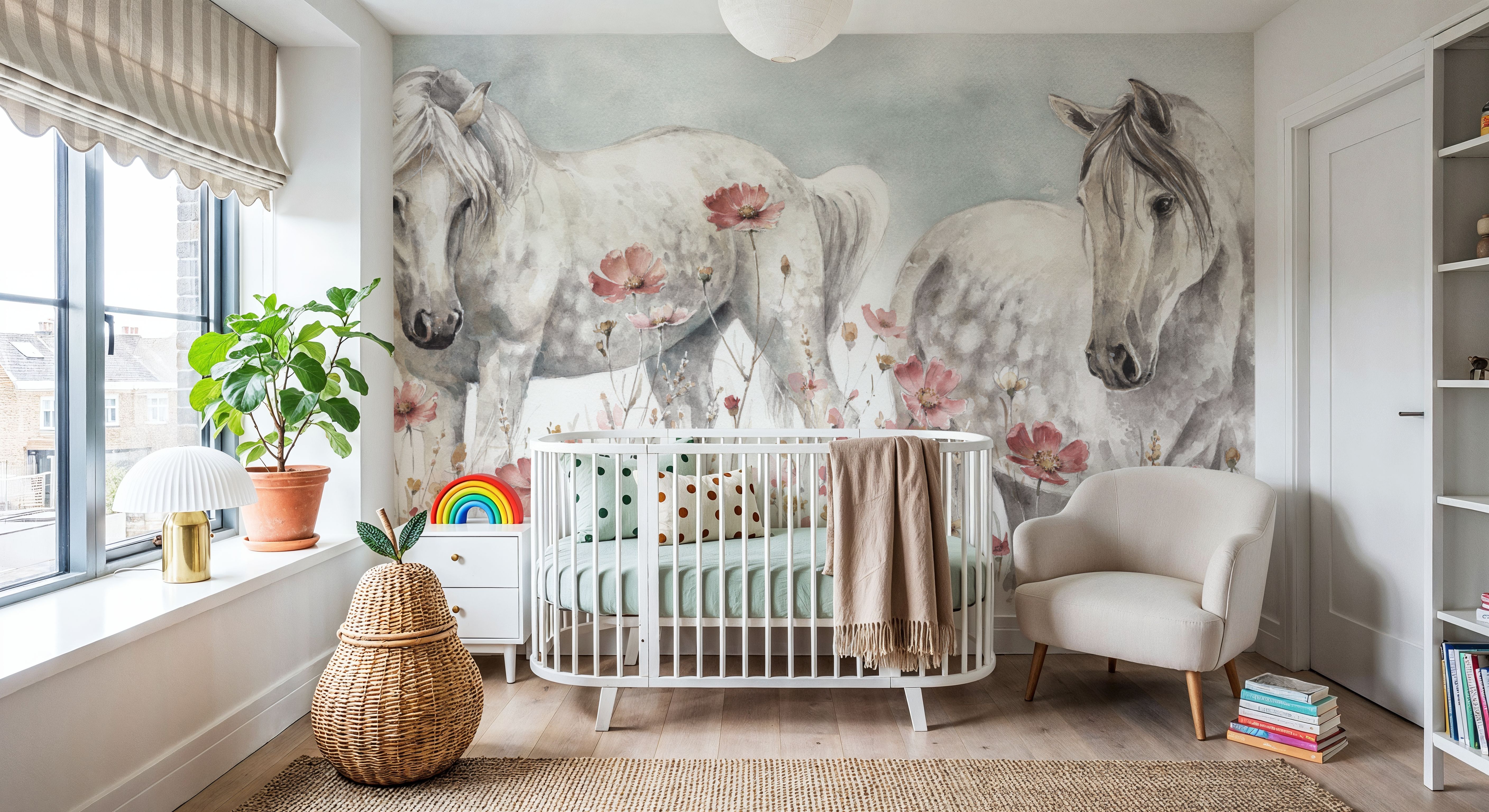 Wild Horses III, Behang