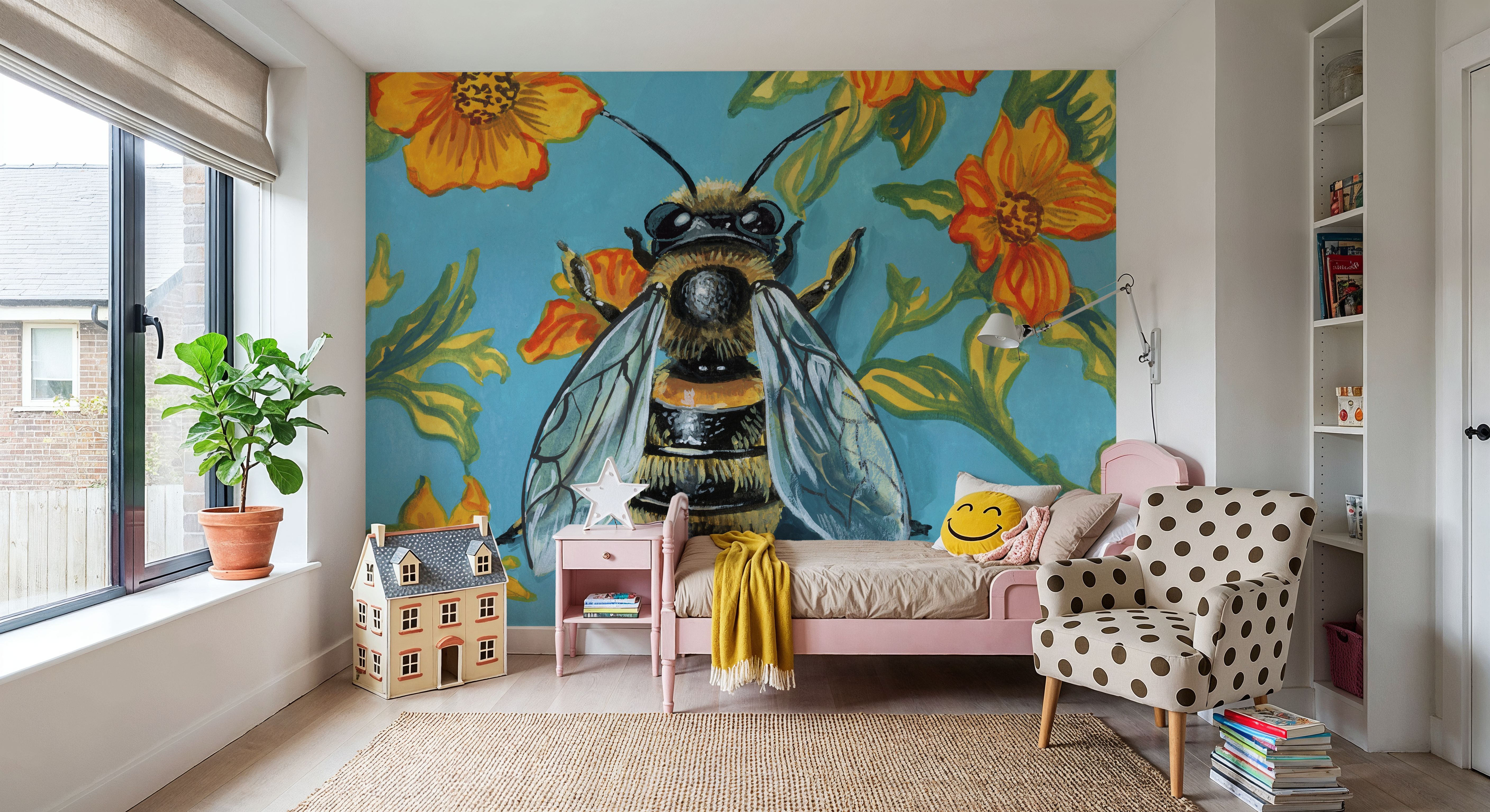 Honeybee on The Wall