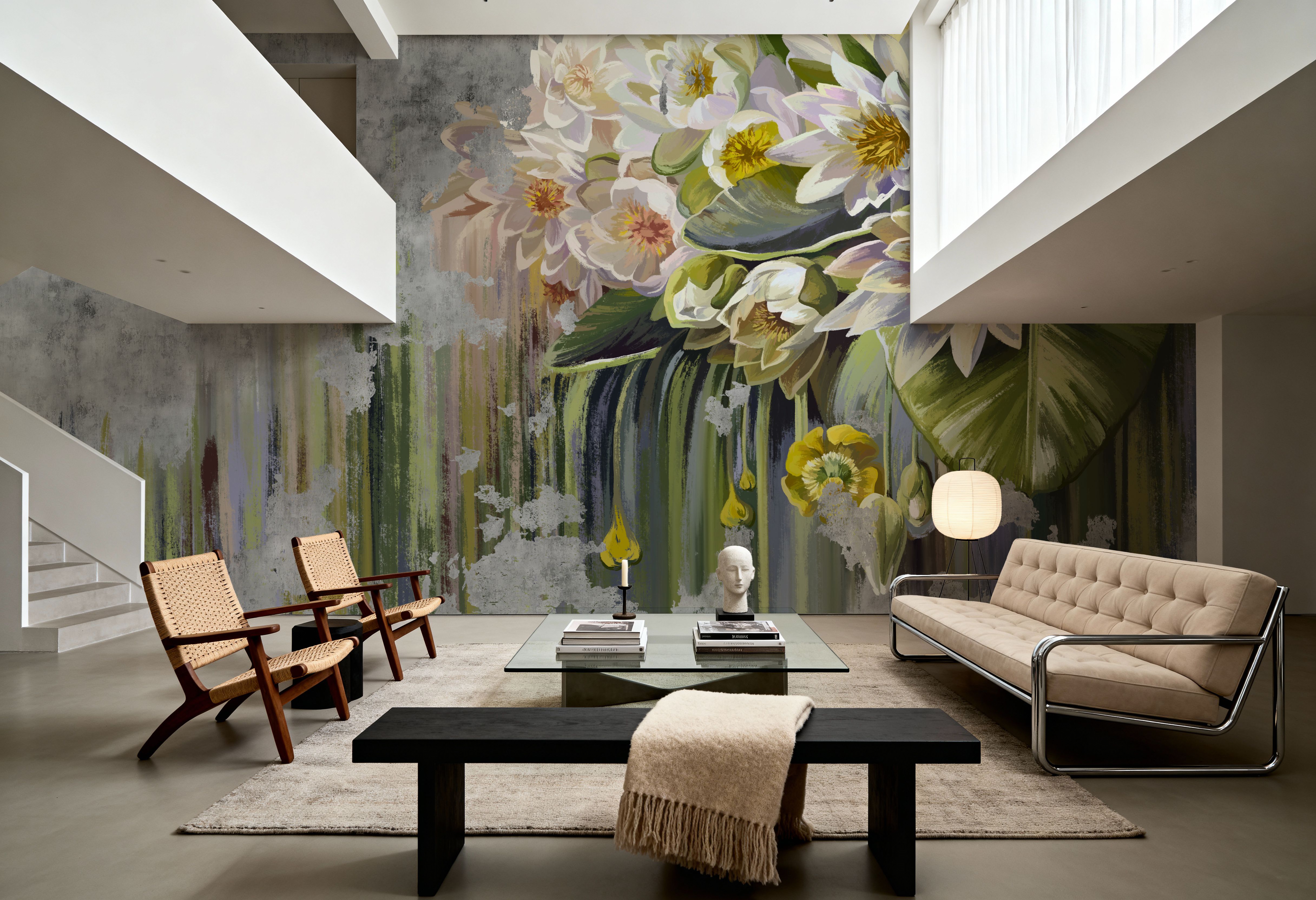 Painted Vintage Lilies