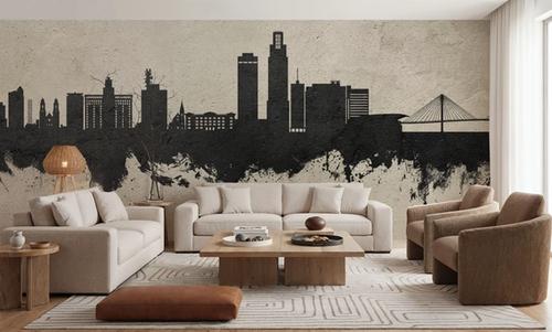 Omaha Nebraska Skyline Concrete