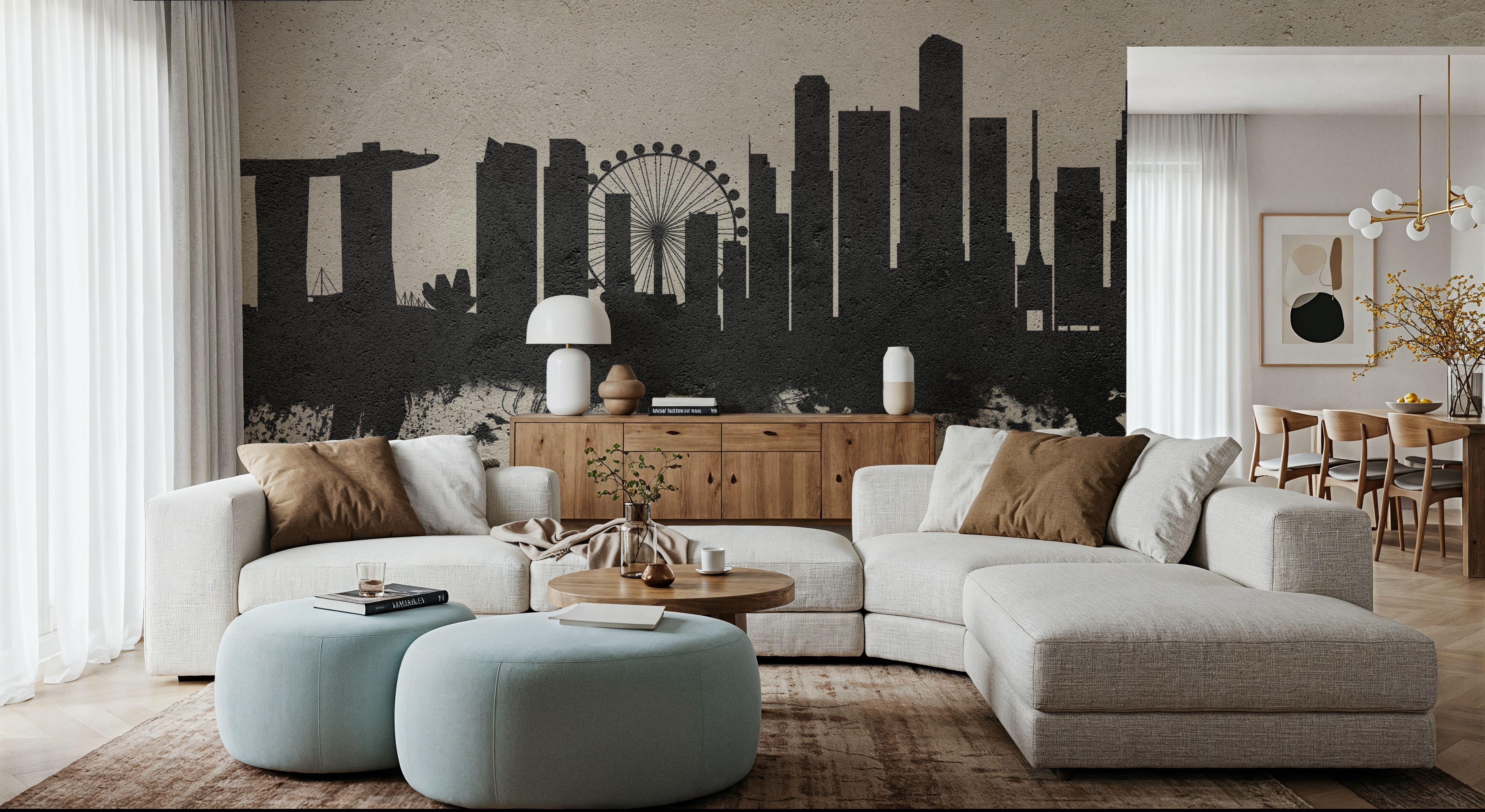 Singapore Skyline Concrete