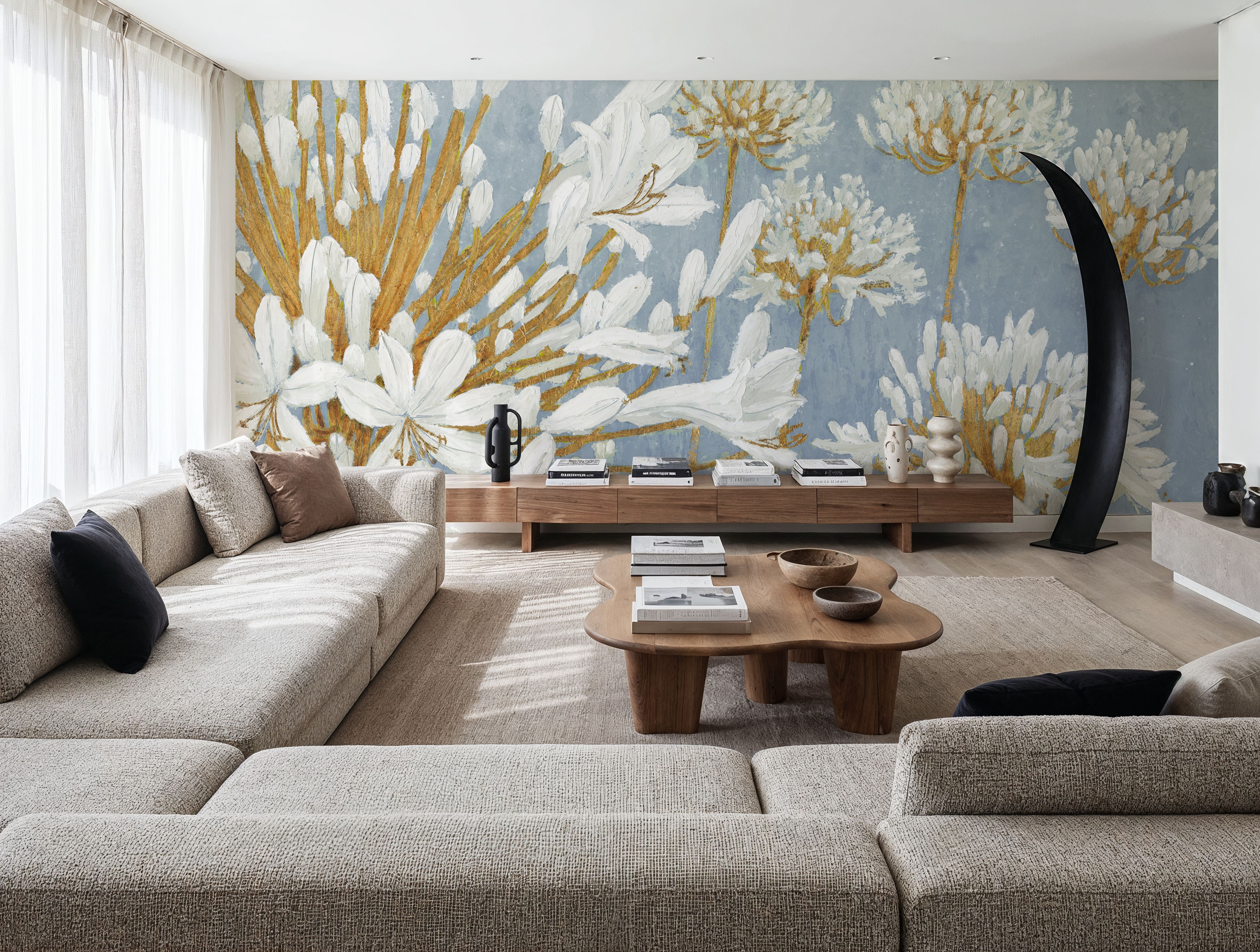 Golden Spring Blue Gray