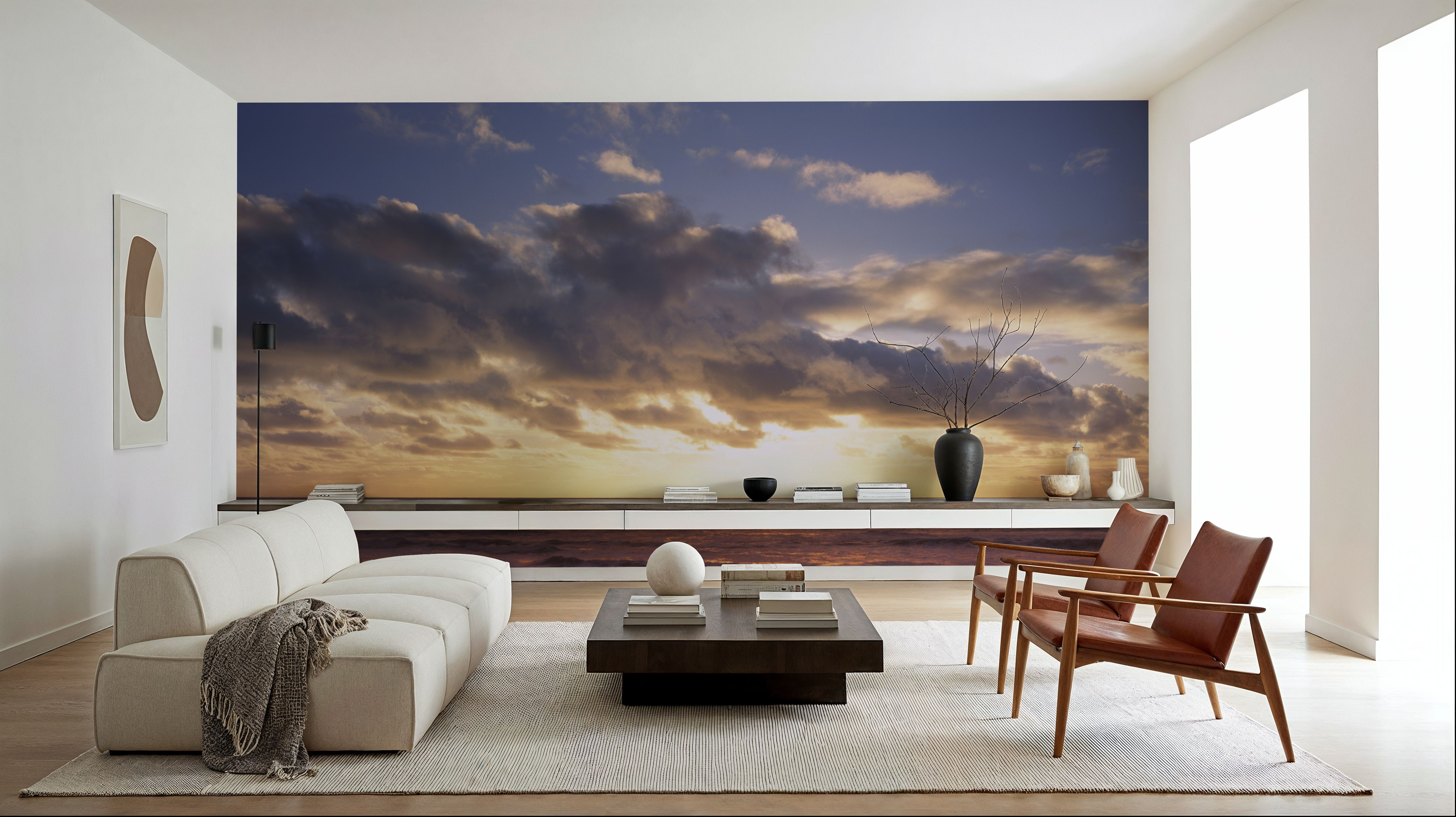 Golden Cloudscape, Wallpaper