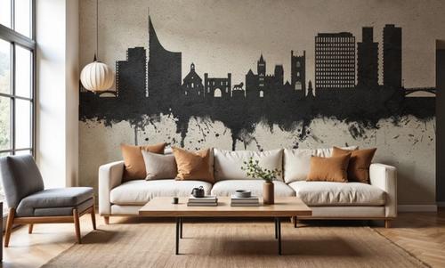 Reading England Skyline Concrete