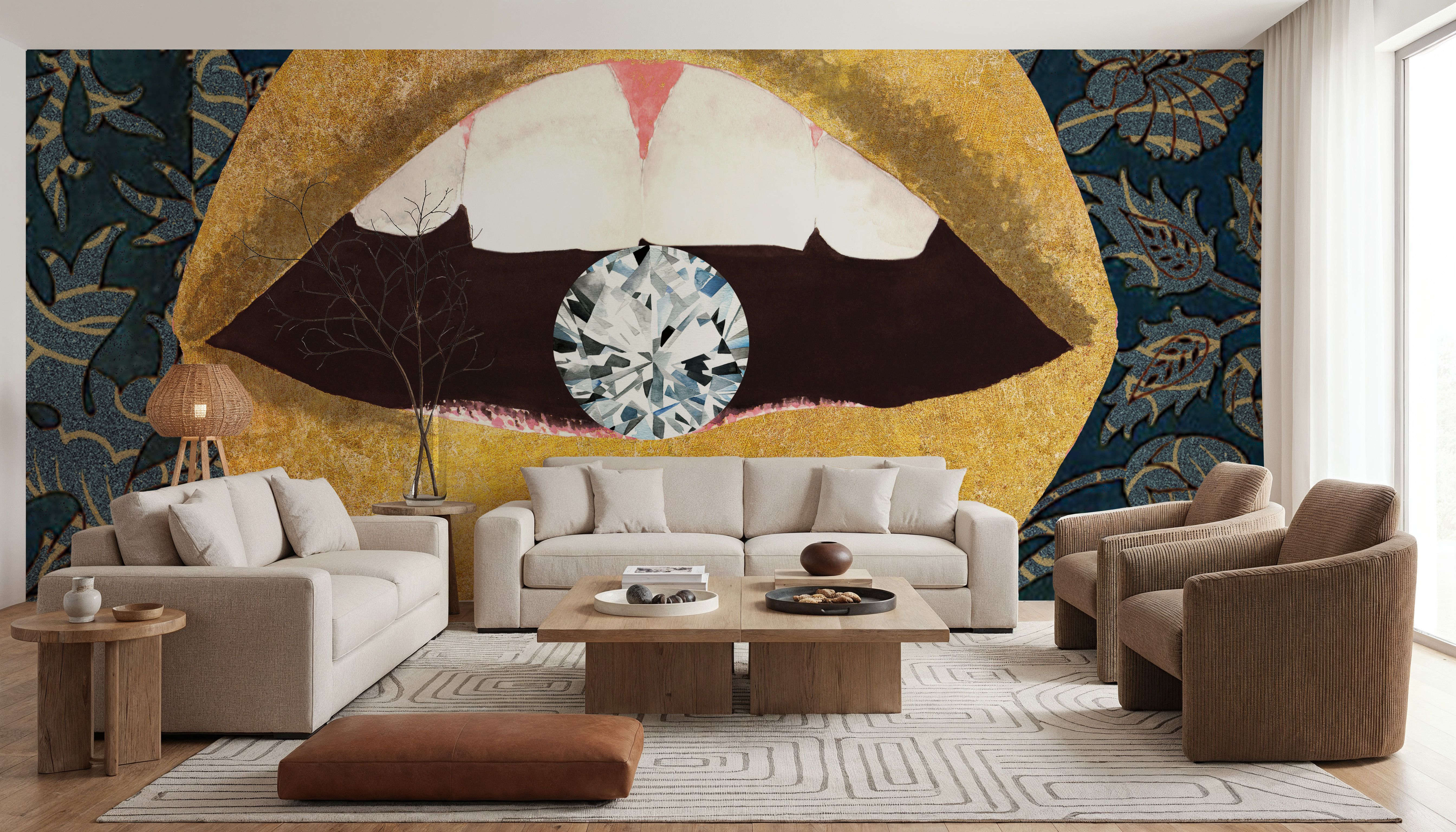 Gold Lips II Pattern