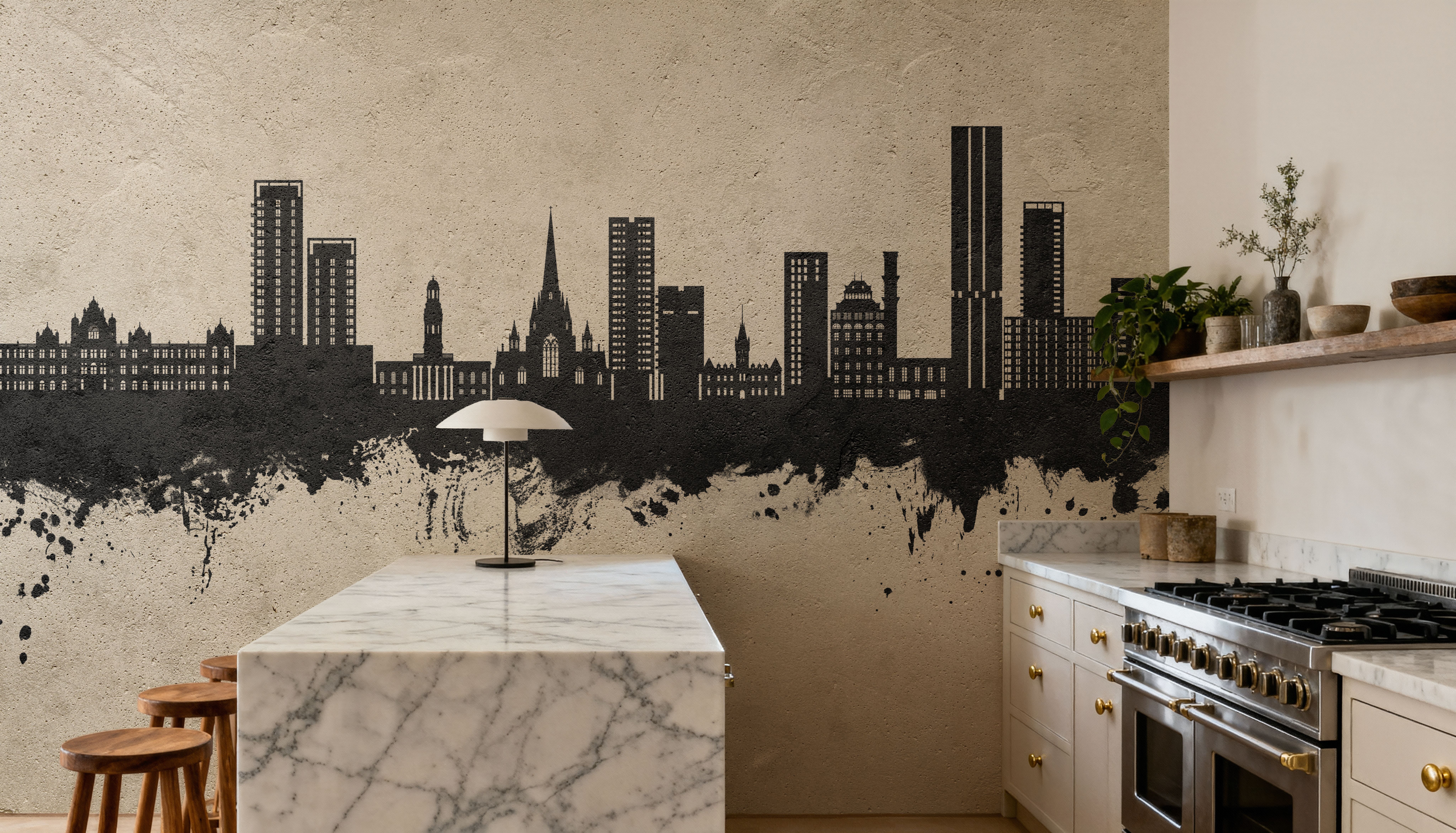 Salford England Skyline Concrete