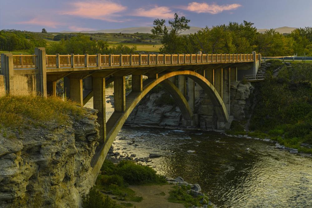 Lundbreck Falls Bridge