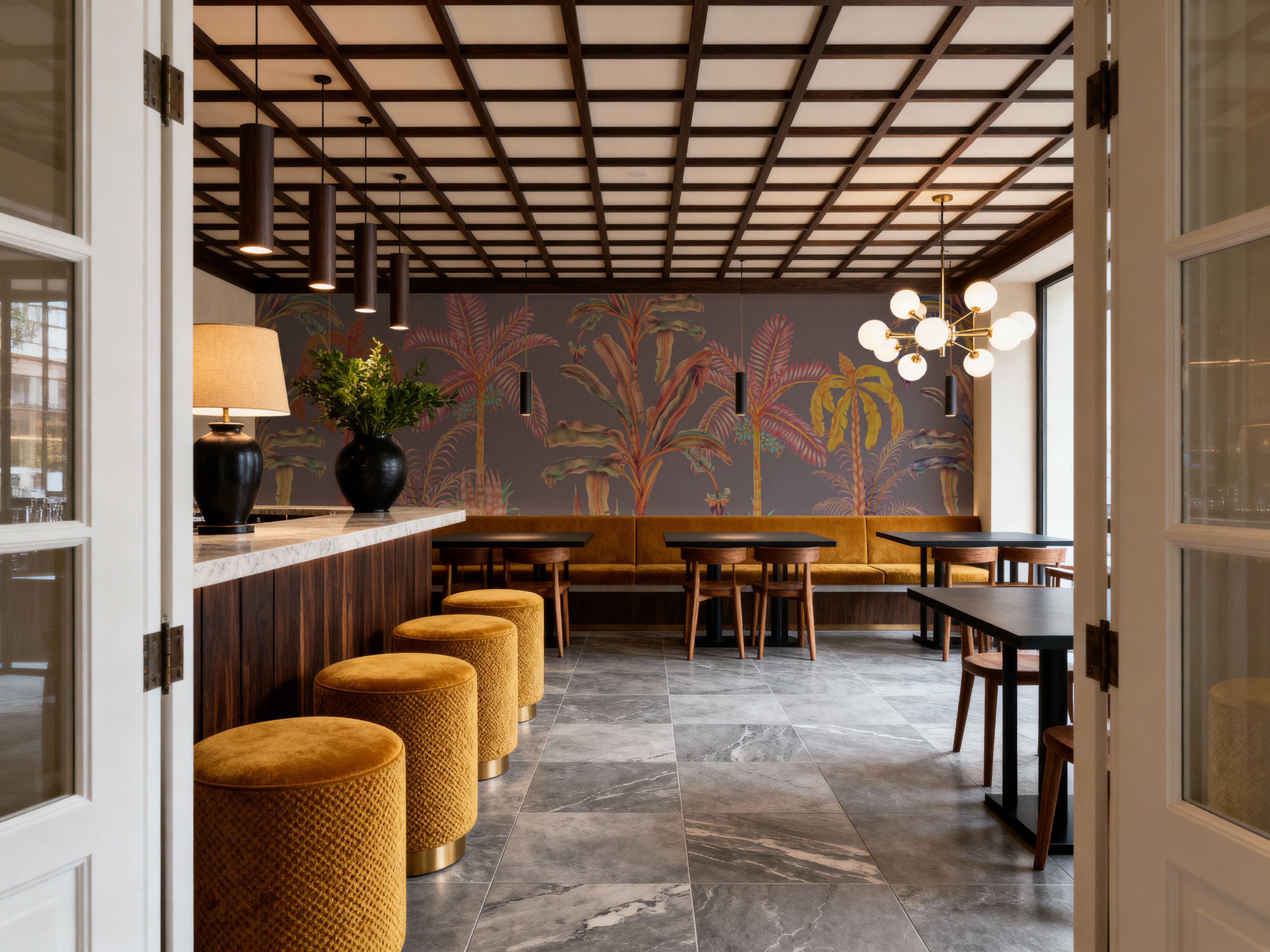 Colorful Jungle,  Purple