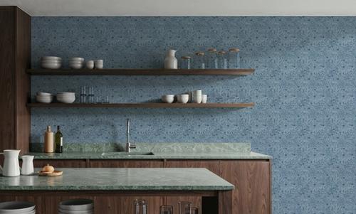 Pomegranate Grove, French Blue