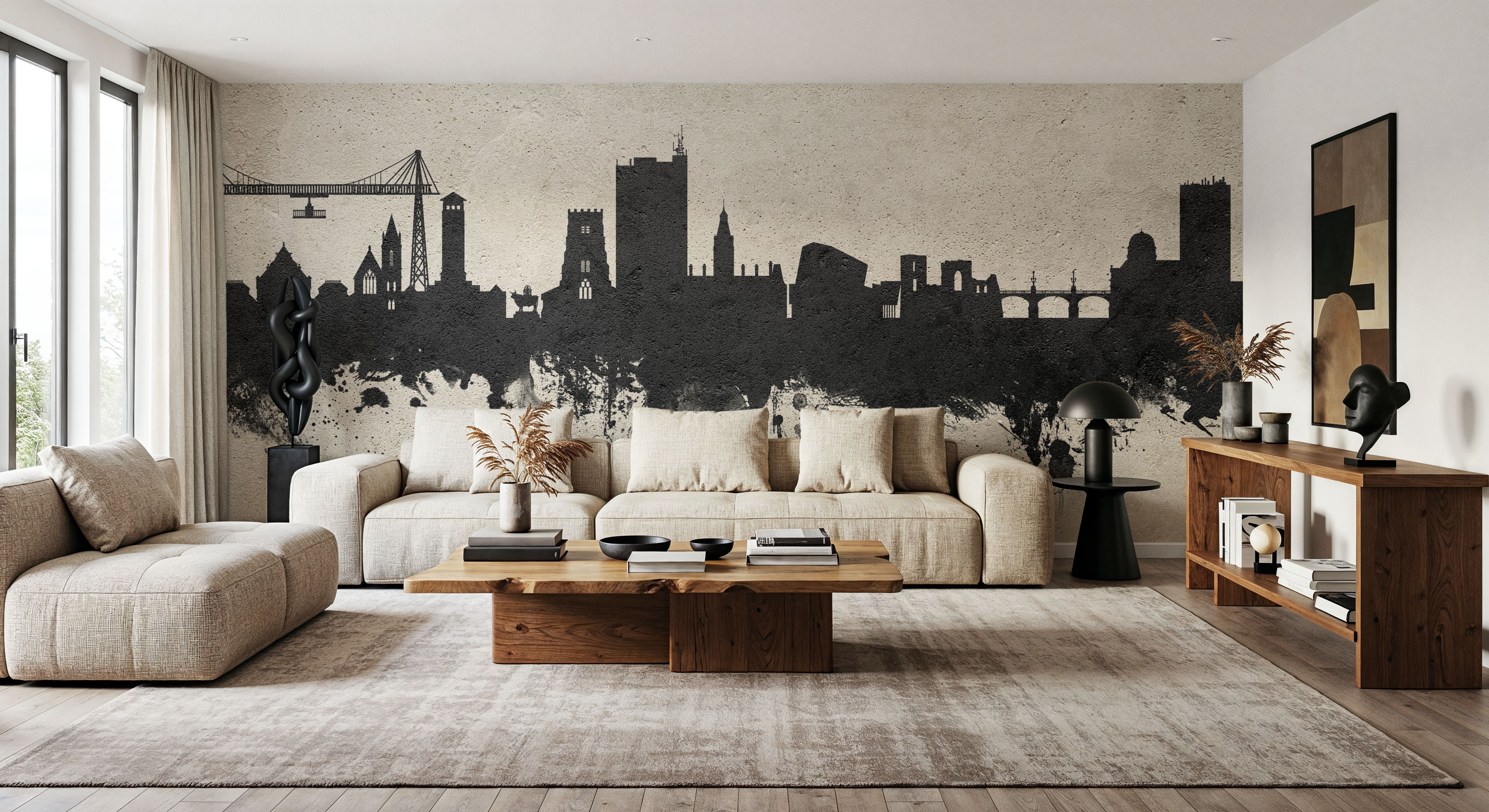 Newport Wales Skyline Concrete