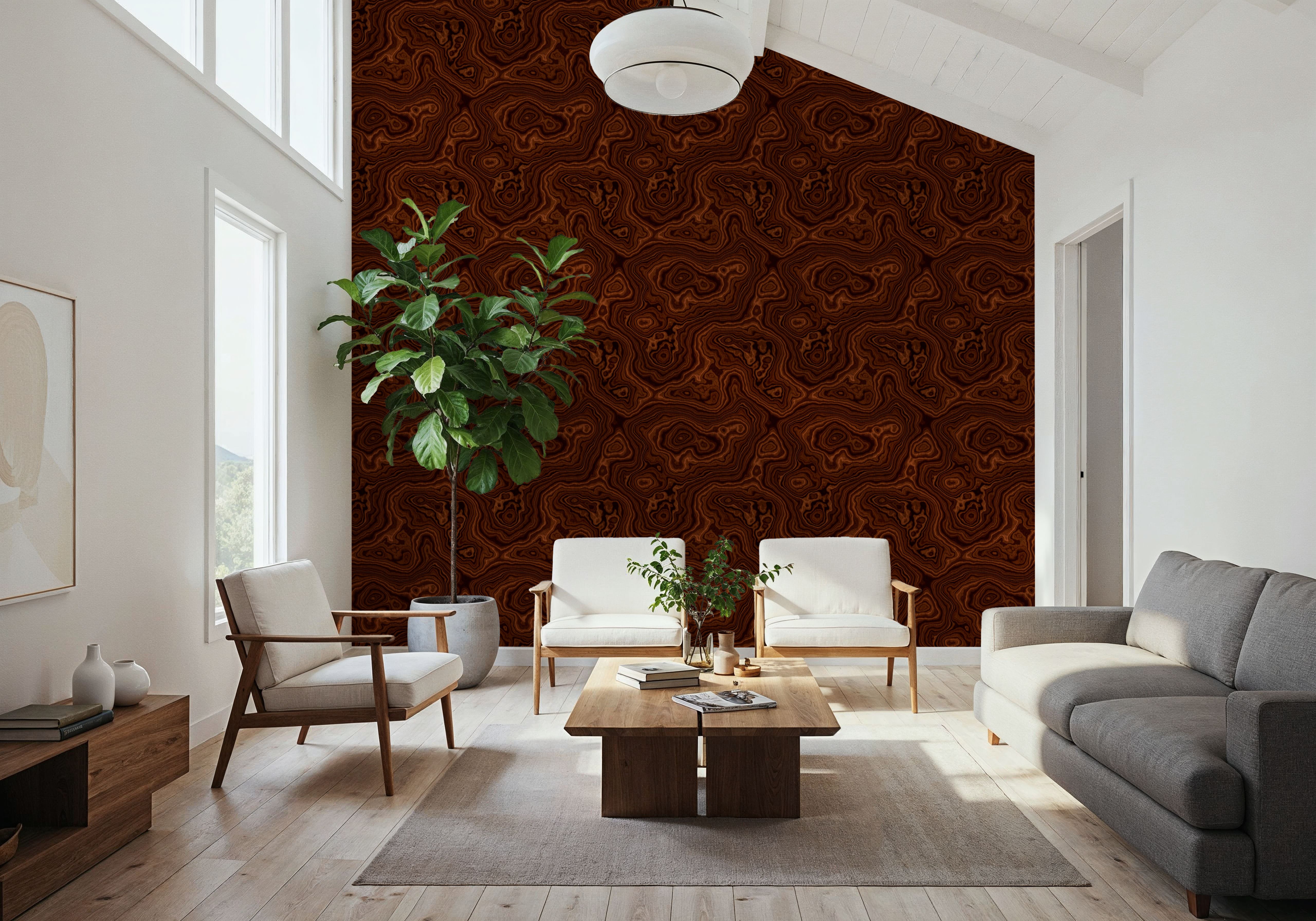 Root Wood, Red Mahogany