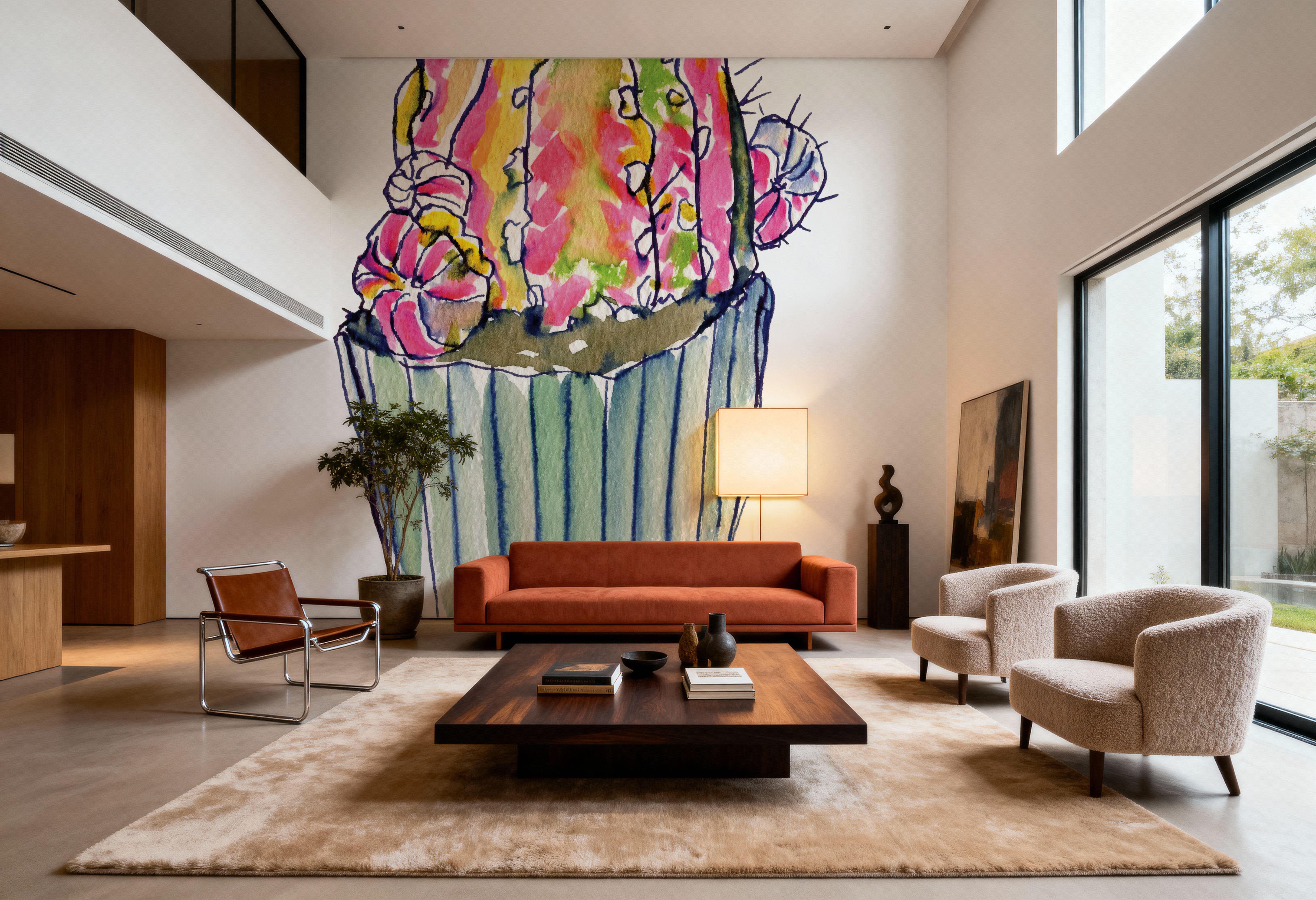 Colorful Cactus I