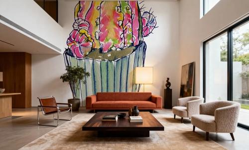 Colorful Cactus I