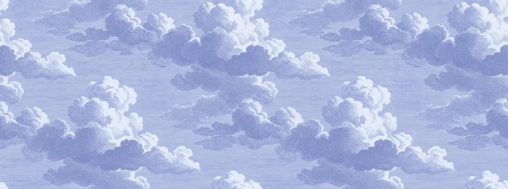 Intaglio Clouds, Periwinkle
