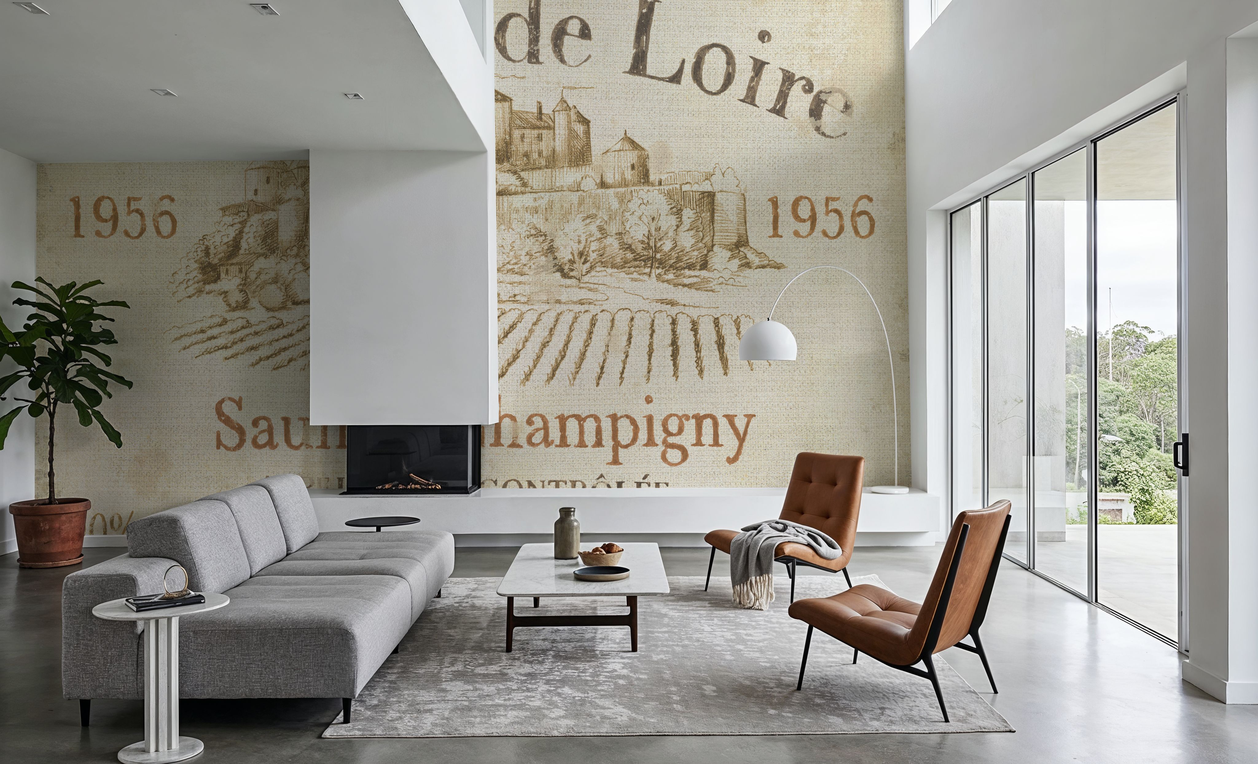 Vin Loire, Wallpaper