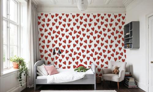 Iconic Pop Hearts, Red