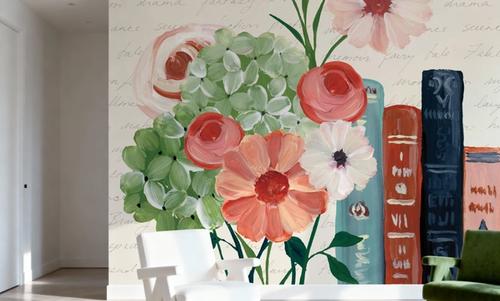 Books and Blooms I