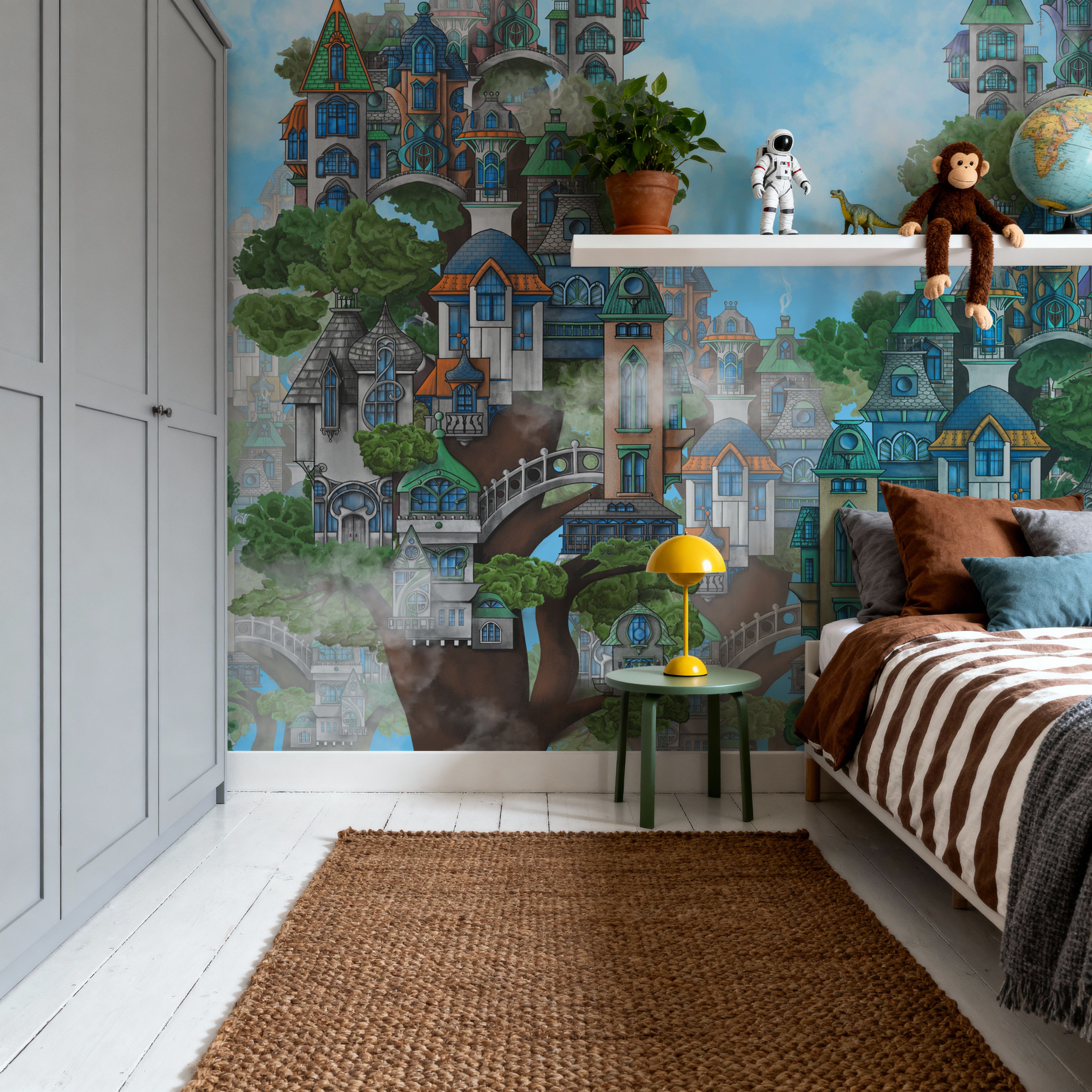 Treehouse Neighborhood Bright