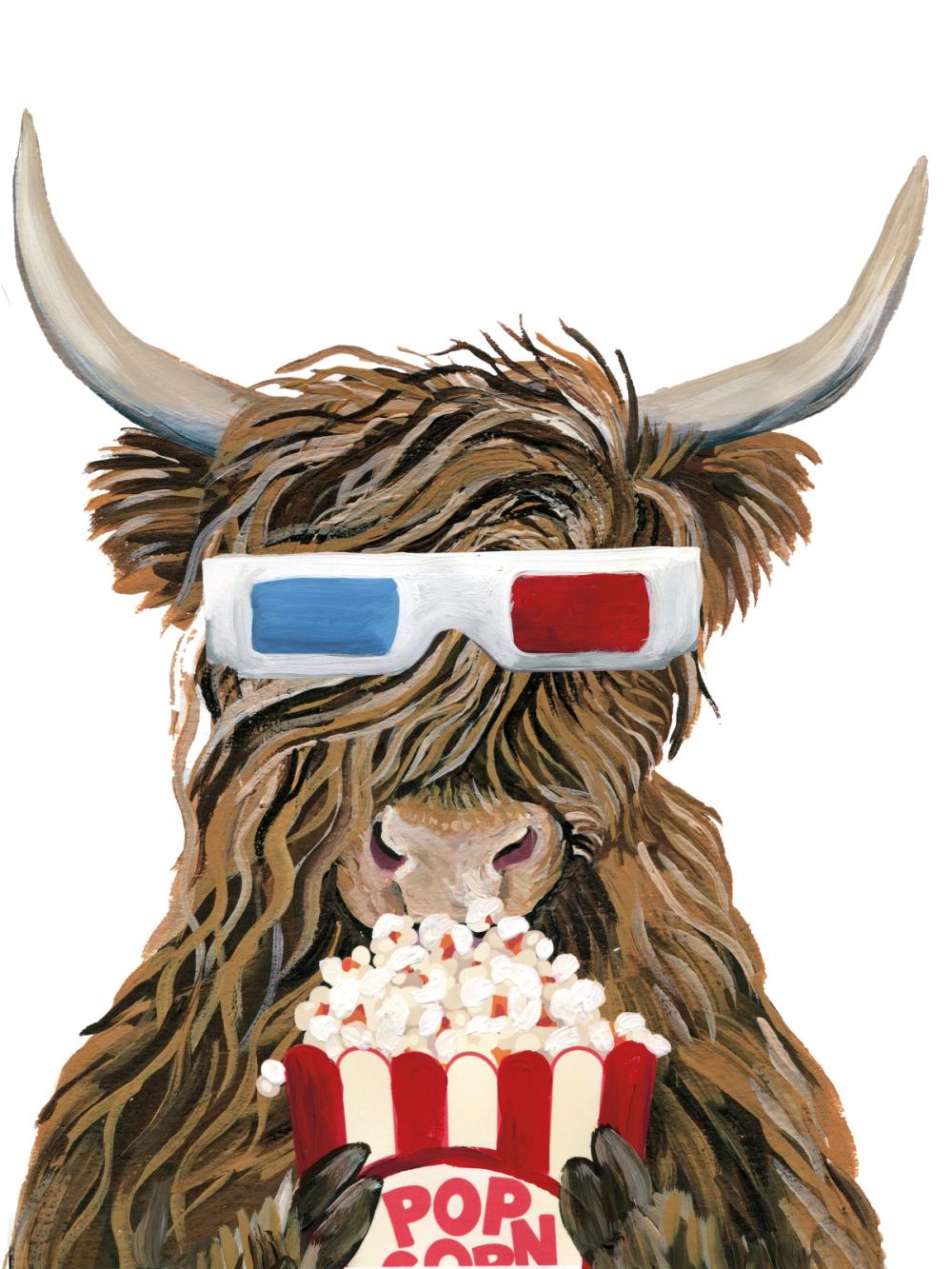 Movie Cow Popcorn
