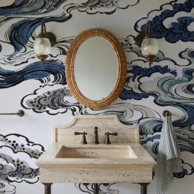 Ukiyo-e Clouds, Blues