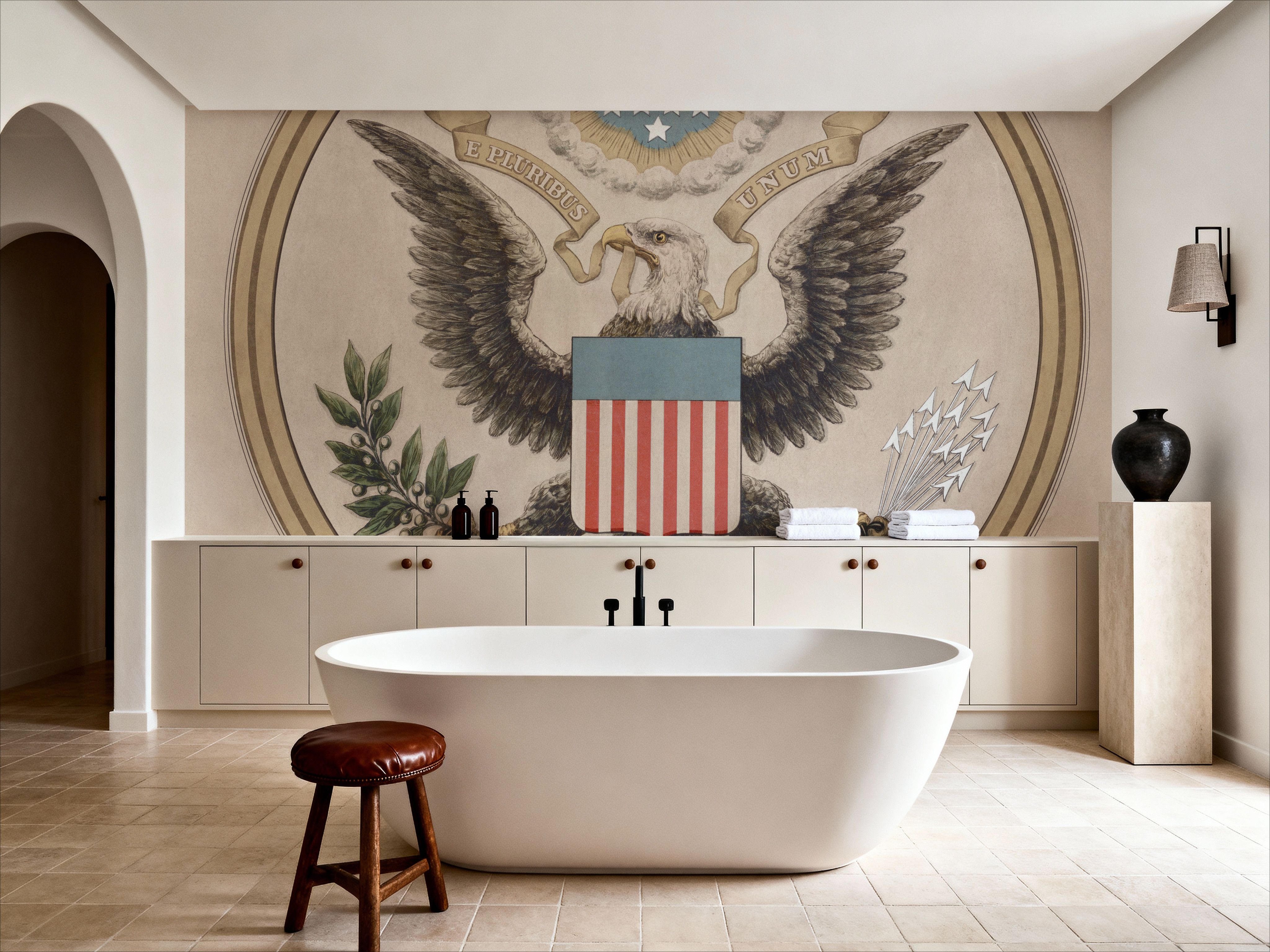 American Eagle Badge