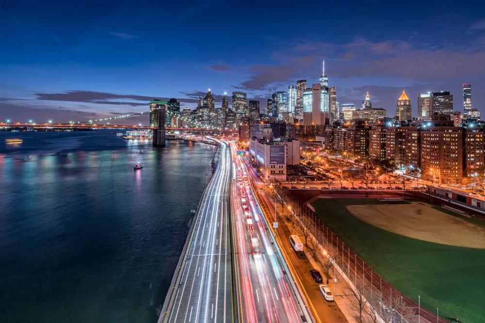 Buzzing Brooklyn Bridge