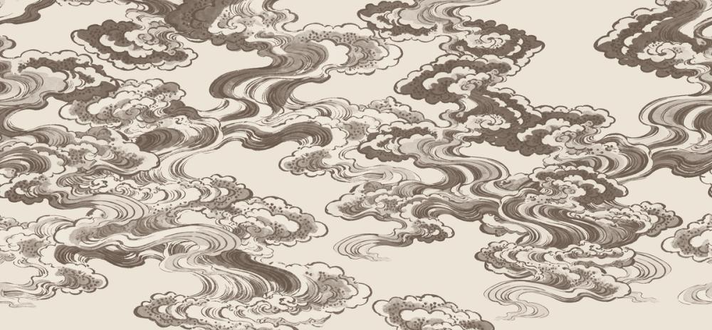 Ukiyo-e Clouds, Mauve