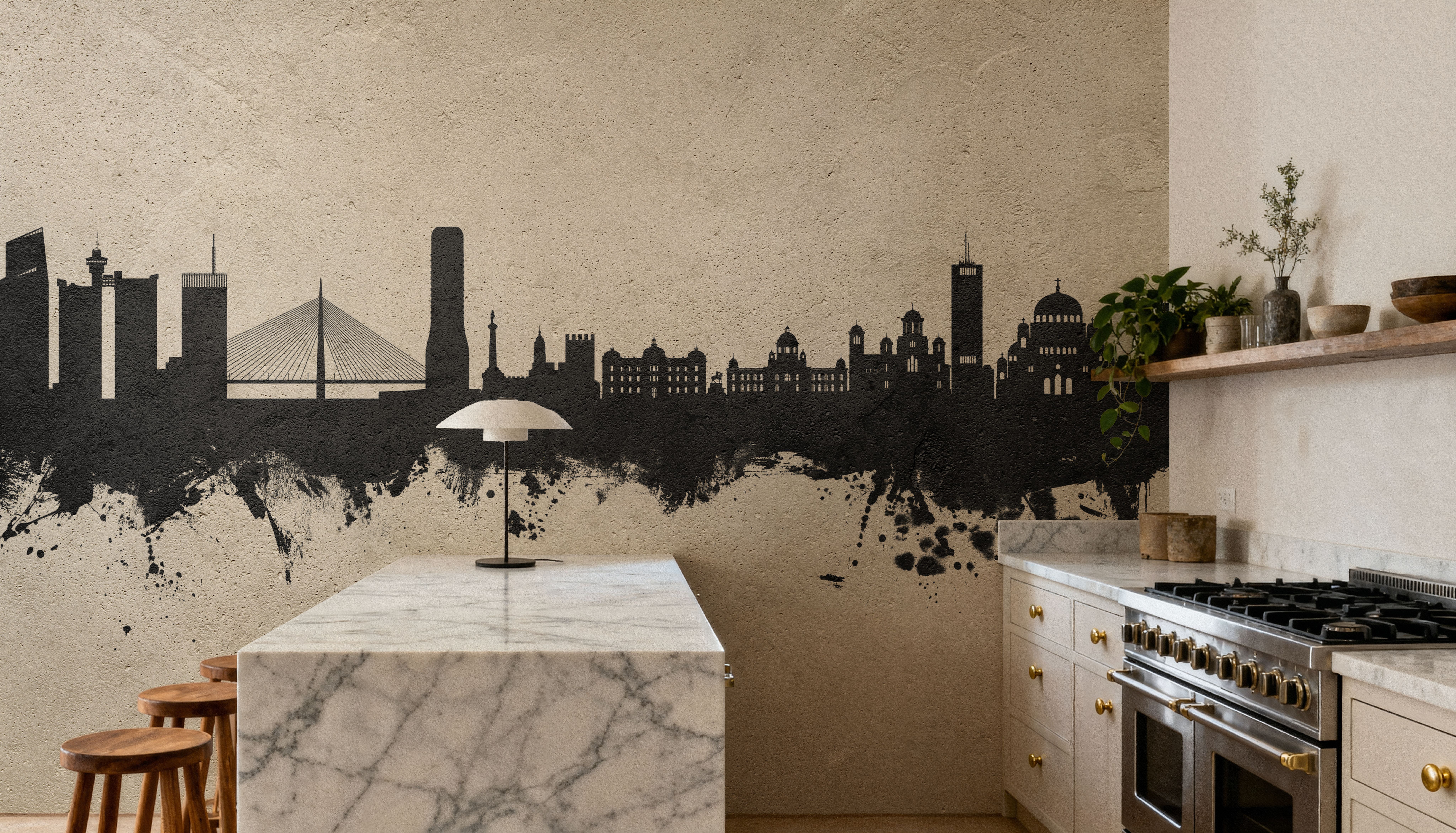 Belgrade Serbia Skyline Concrete