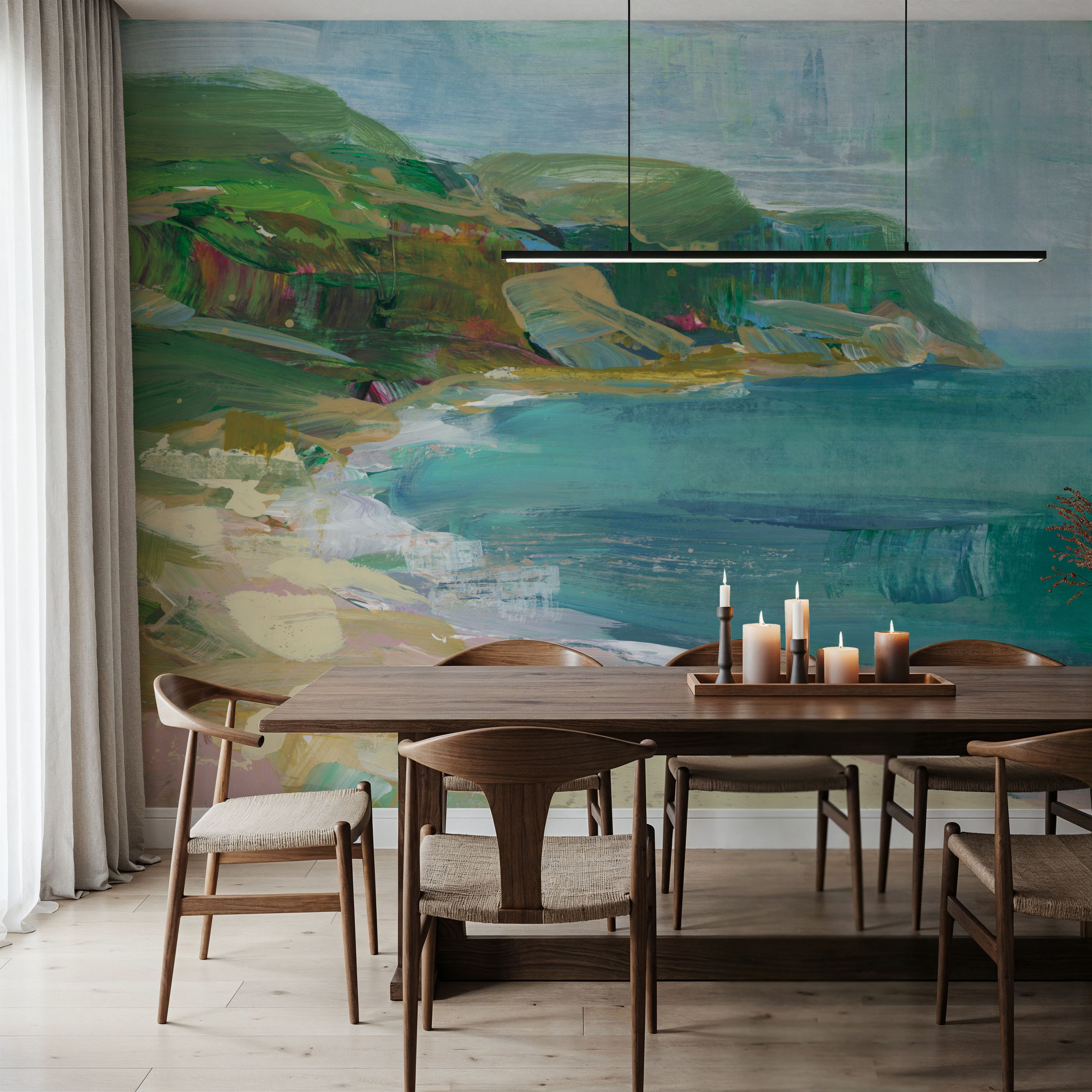 Painterly Beach